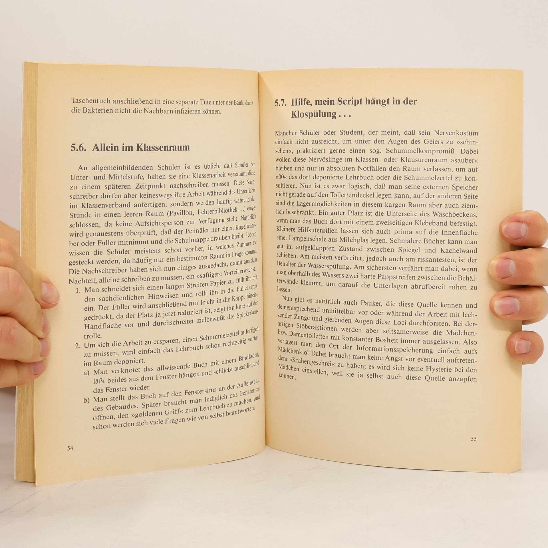 Thomas Brockmann Das grosse Buch vom Schummeln