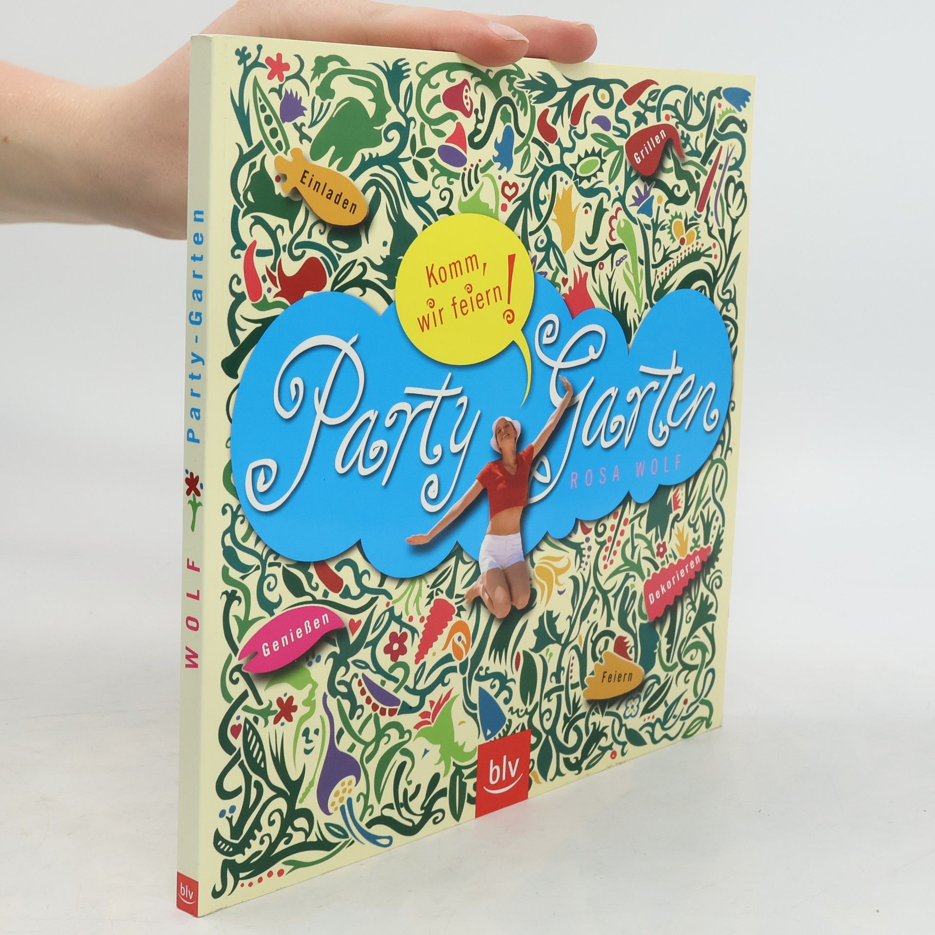Rosa Wolf Party-Garten