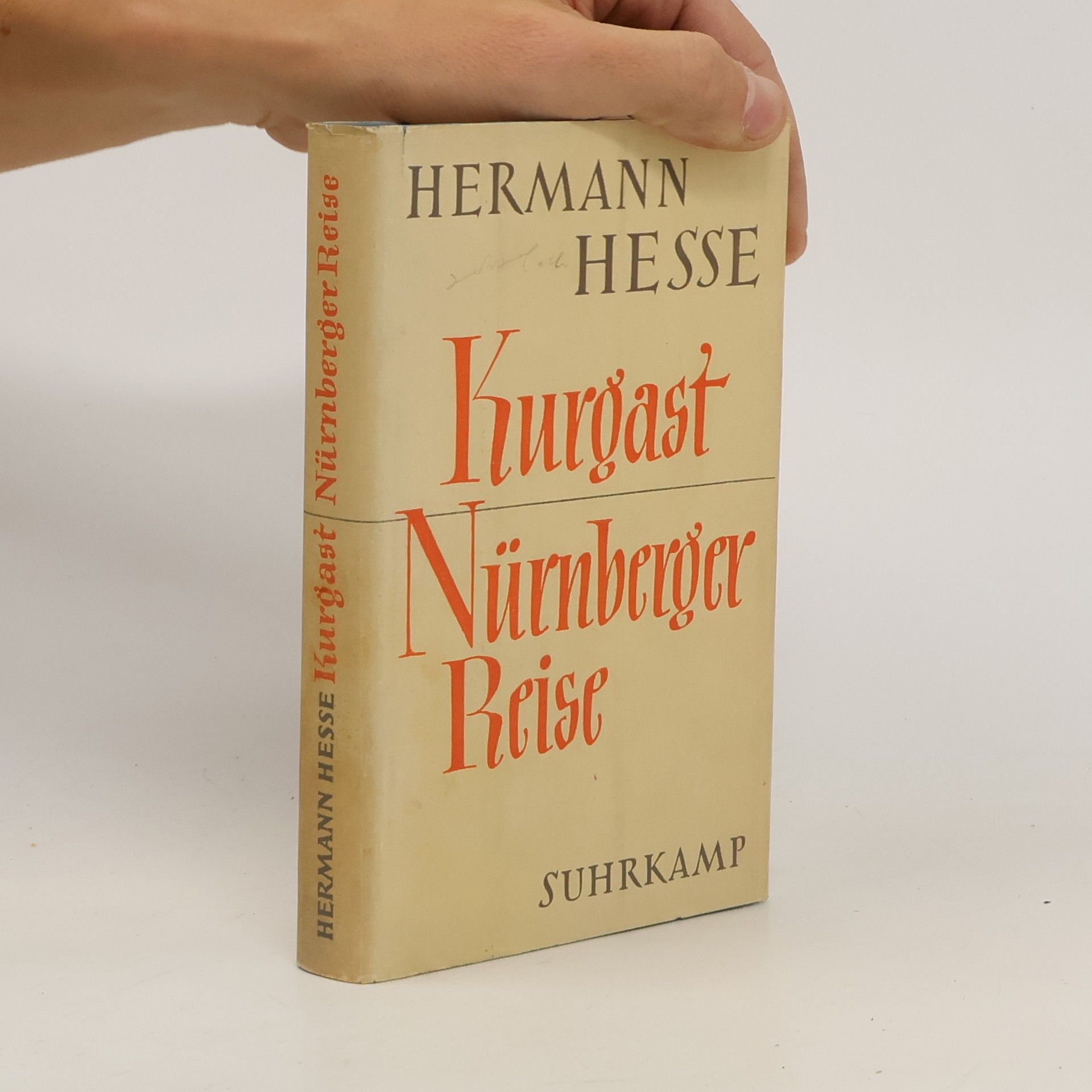 Hermann Hesse Kurgast. Nürnberger Reise