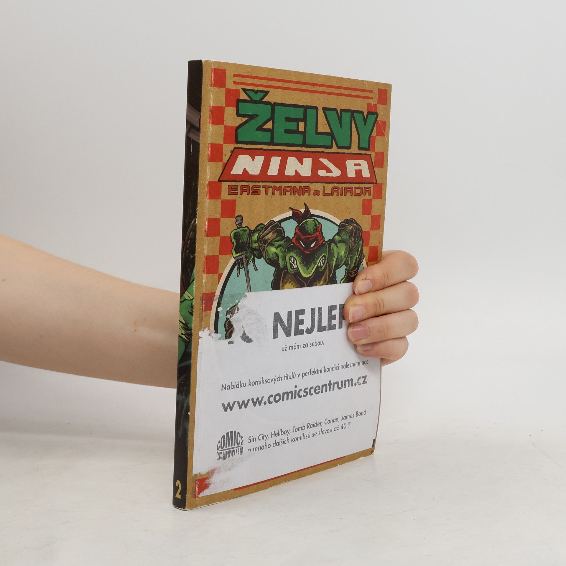 Kevin B. Eastman Želvy Ninja Eastmana a Lairda. Menu číslo 2