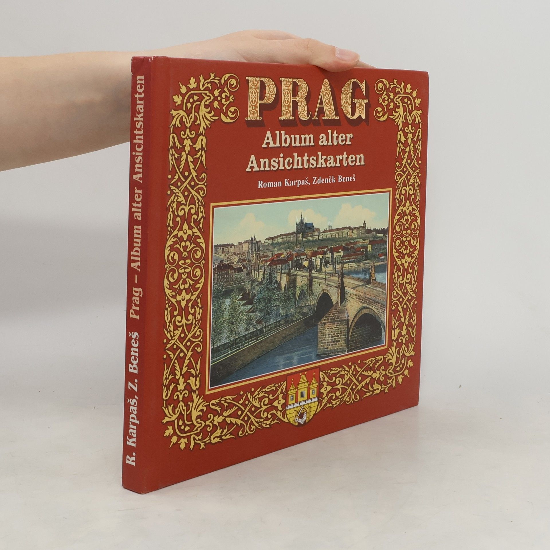 Roman Karpaš Prag. Album alter Ansichtskarten