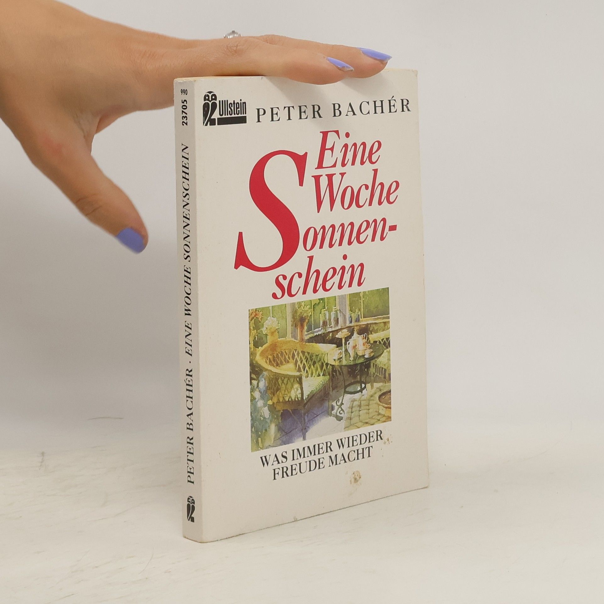 Peter Bachér Eine Woche Sonnenschein