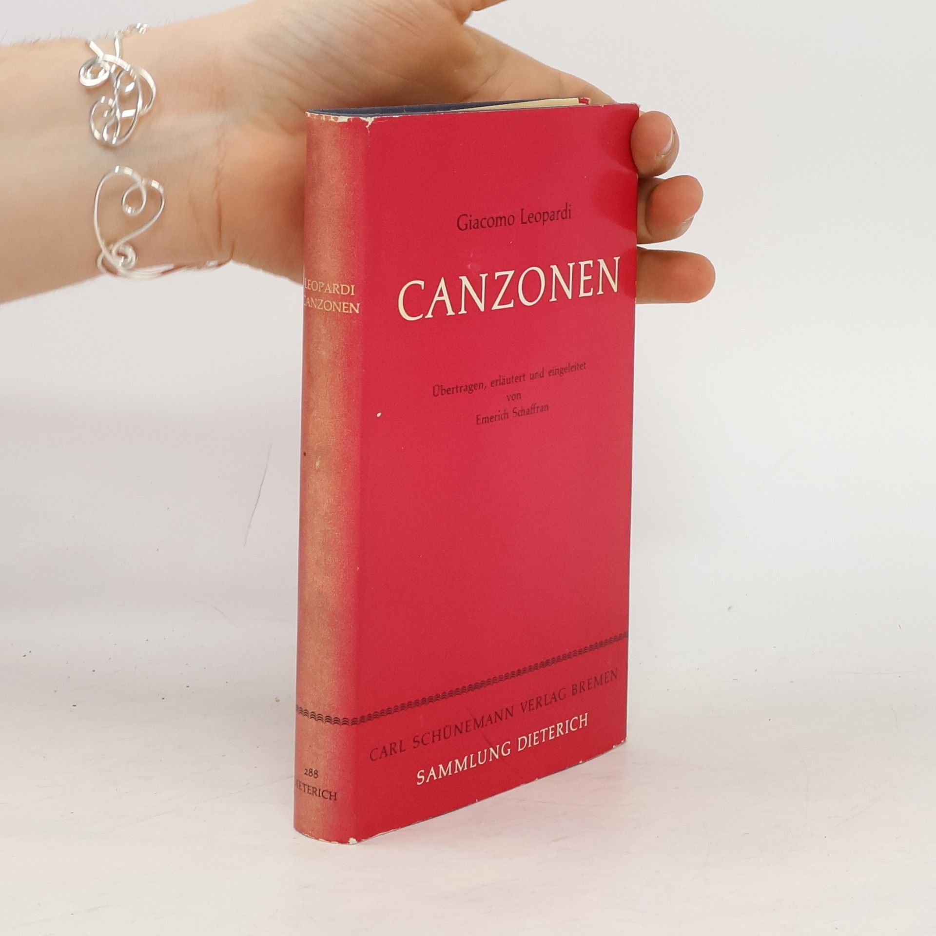 Giacomo Leopardi Canzonen