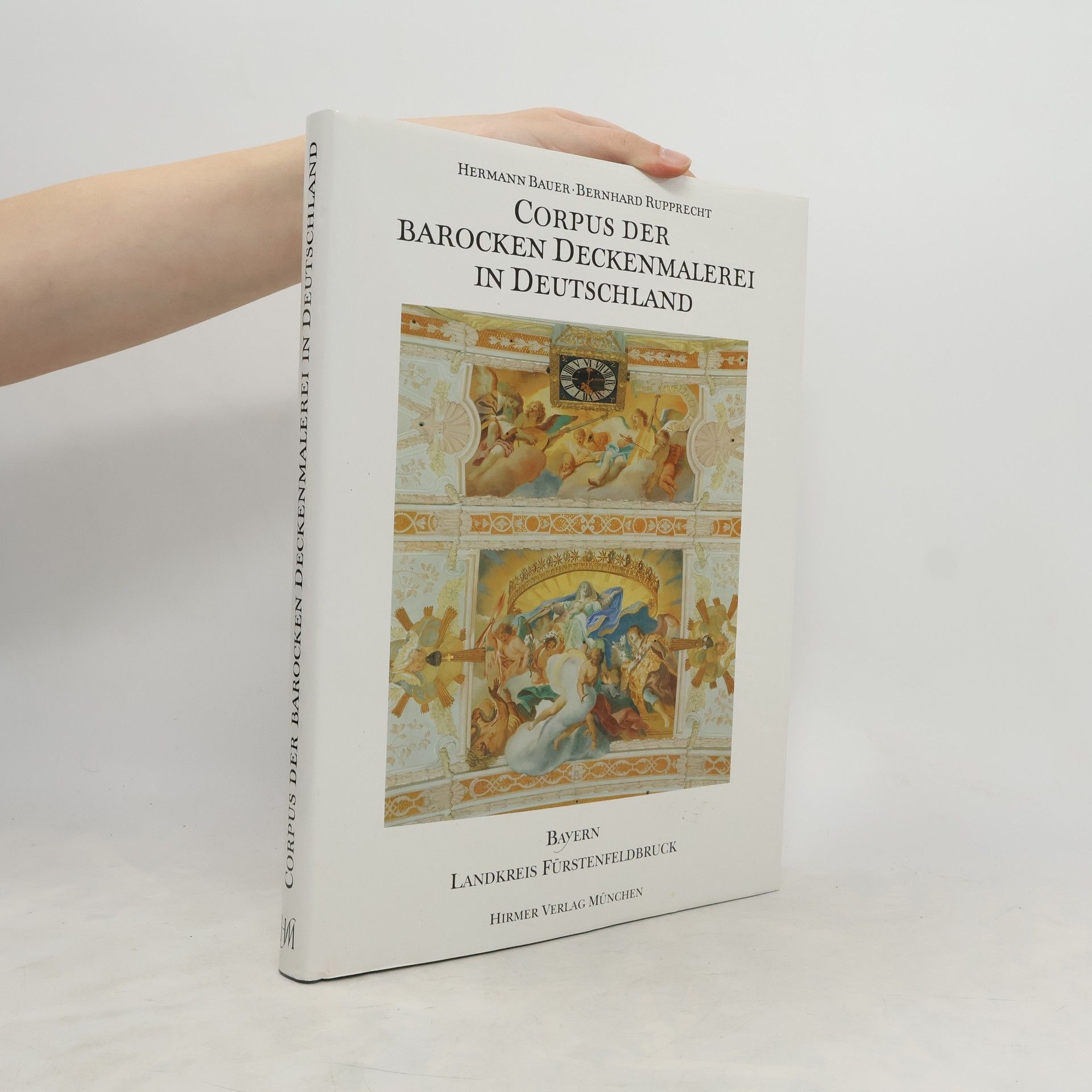 Anna Bauerová Corpus der barocken Deckenmalerei in Deutschland