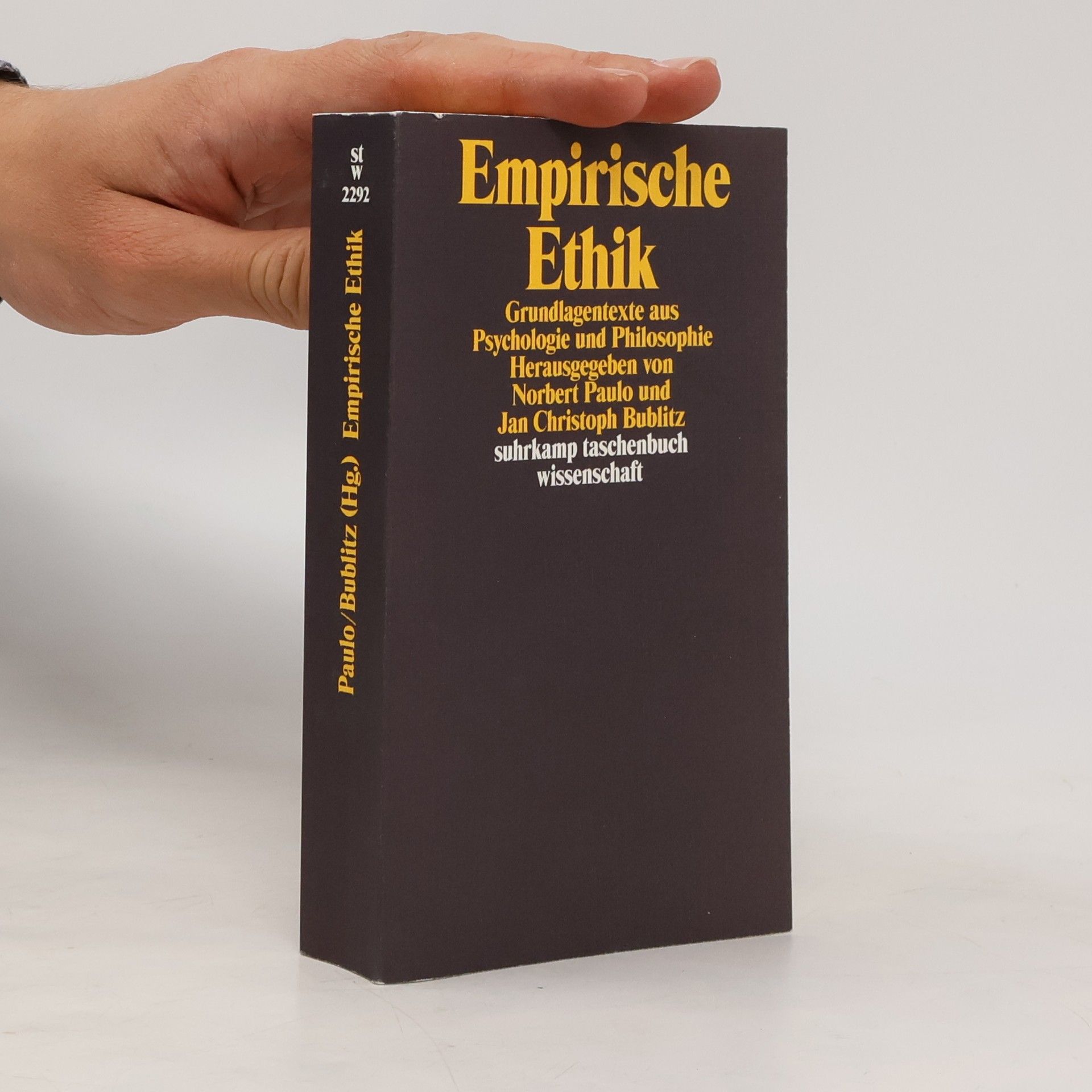 Norbert Paulo Empirische Ethik