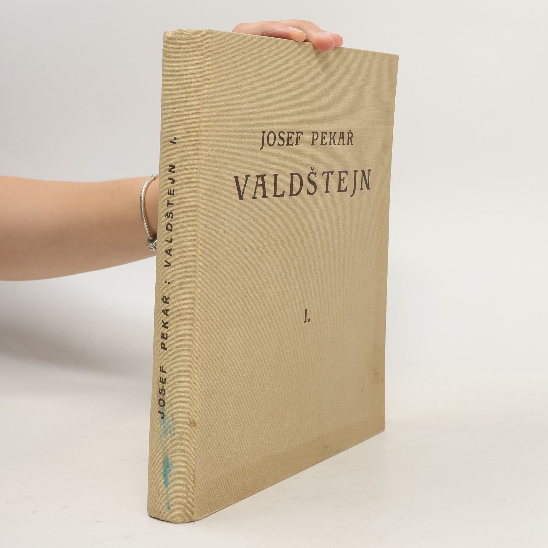Josef Pekař Valdštejn I.