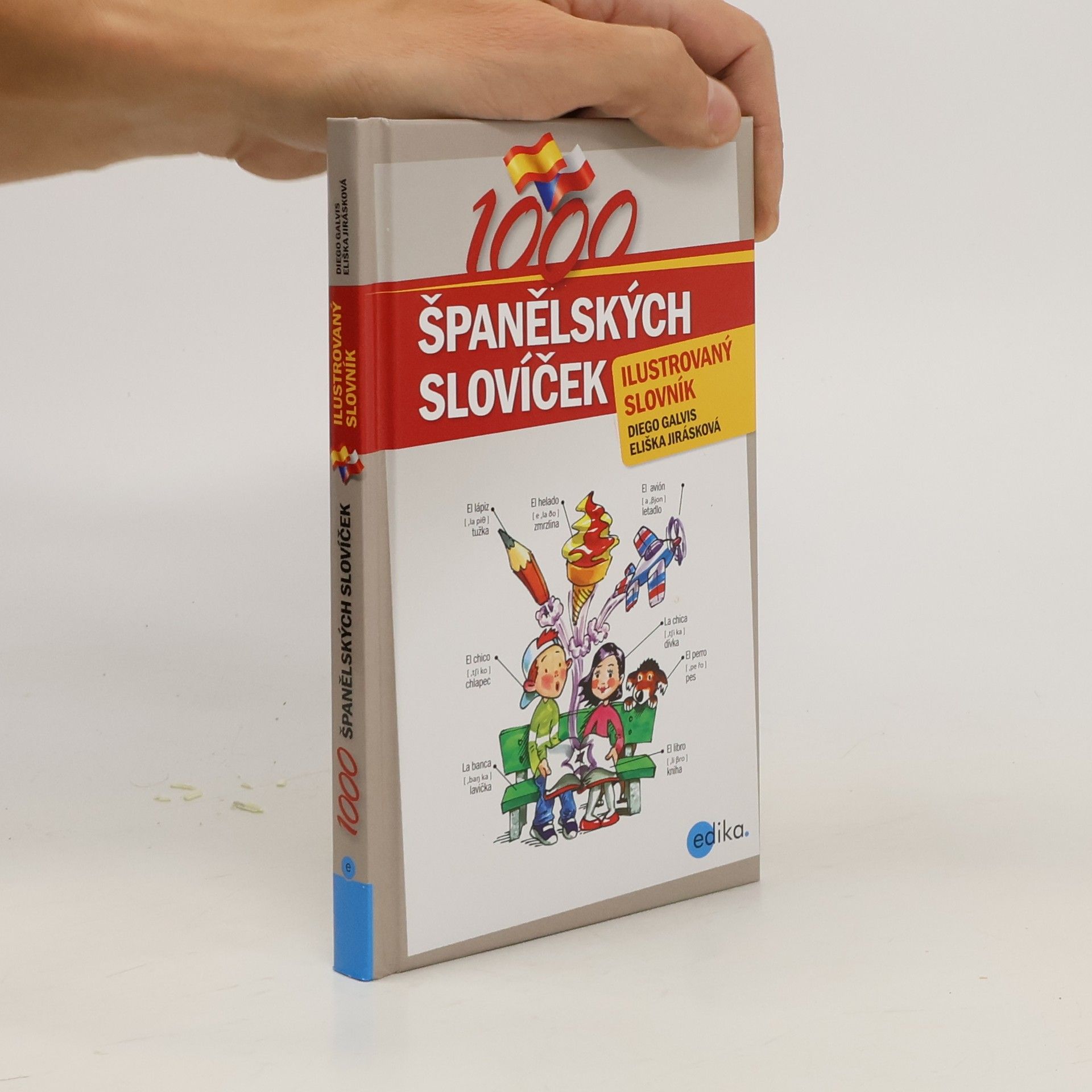 Diego Galvis 1000 španělských slovíček (ilustrovaný slovník)