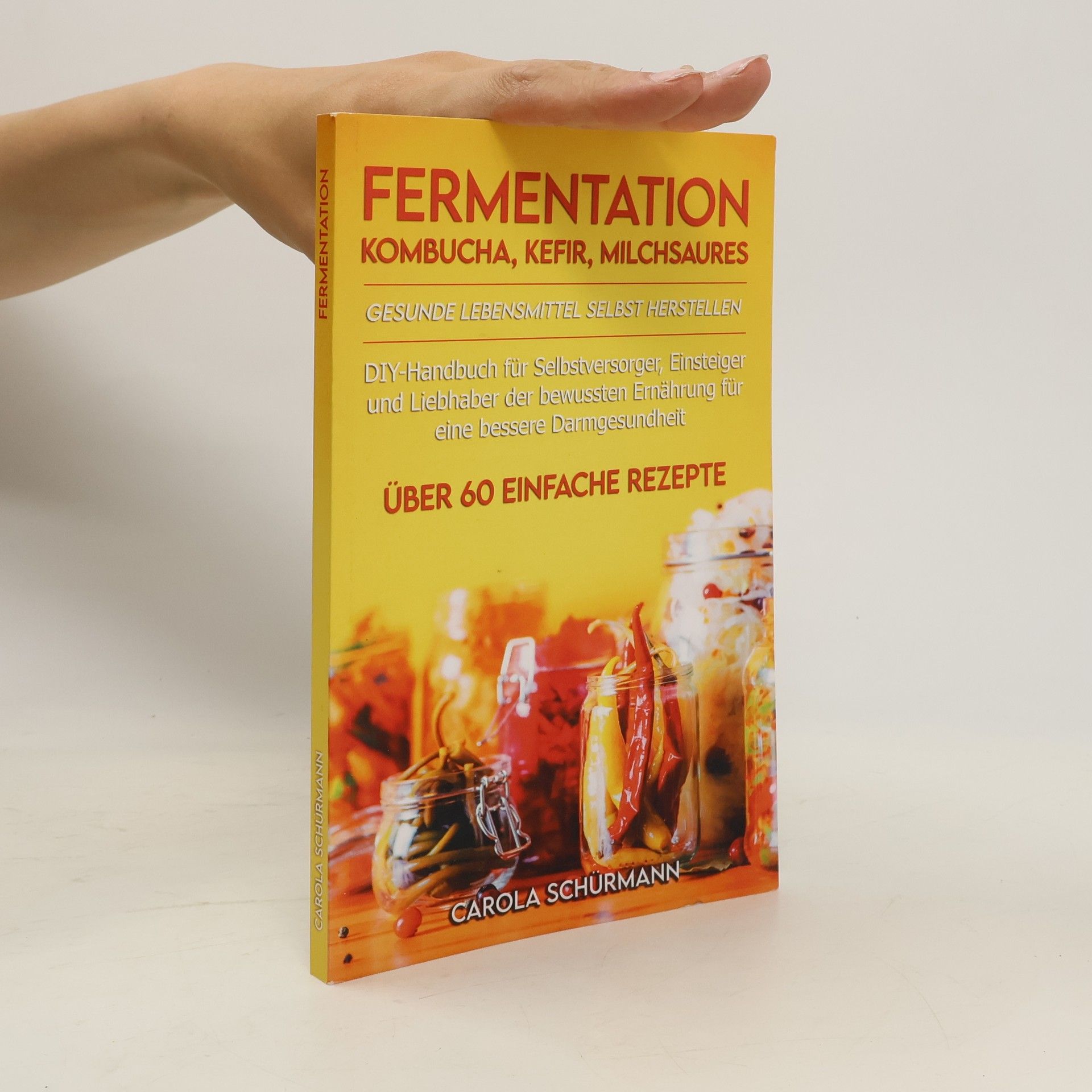 Carola Schürmann Fermentation, Kombucha, Kefir, Milchsaures - Gesunde Lebensmittel Selbst Herstellen