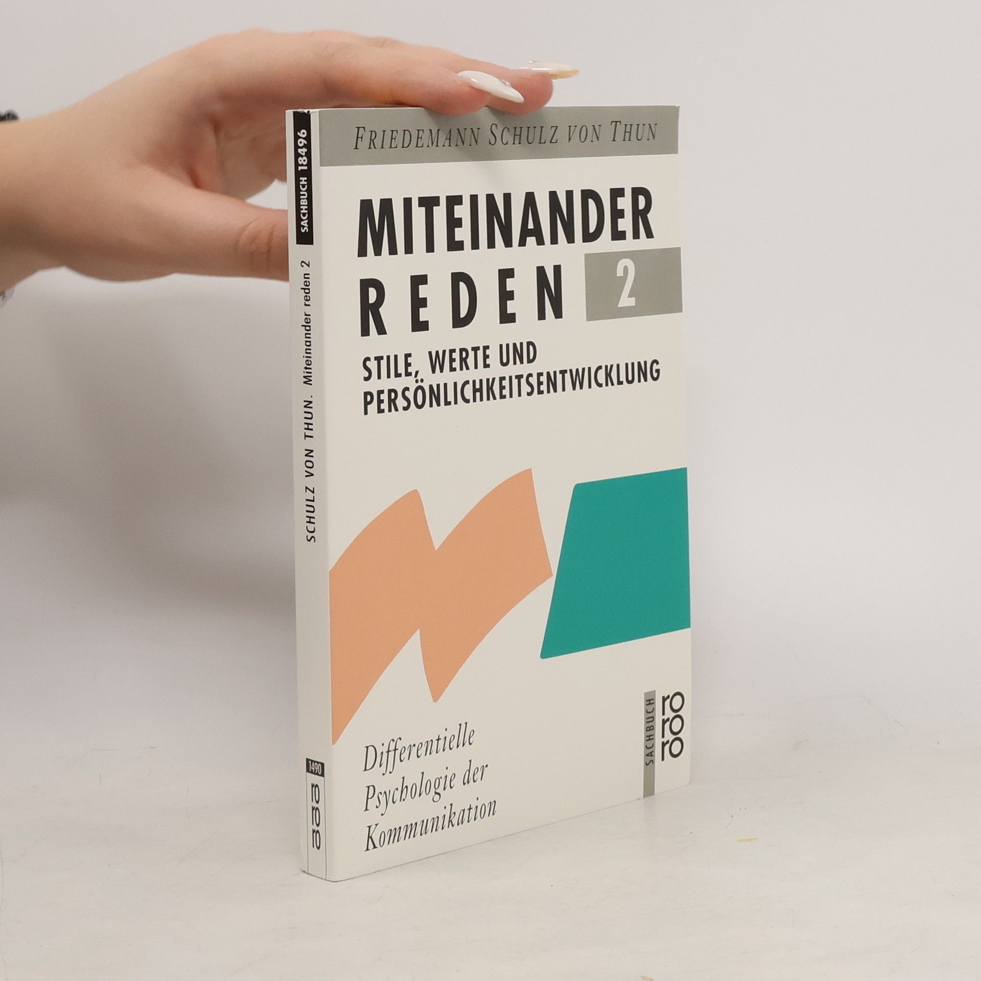 Friedemann Schulz von Thun Miteinander reden 2
