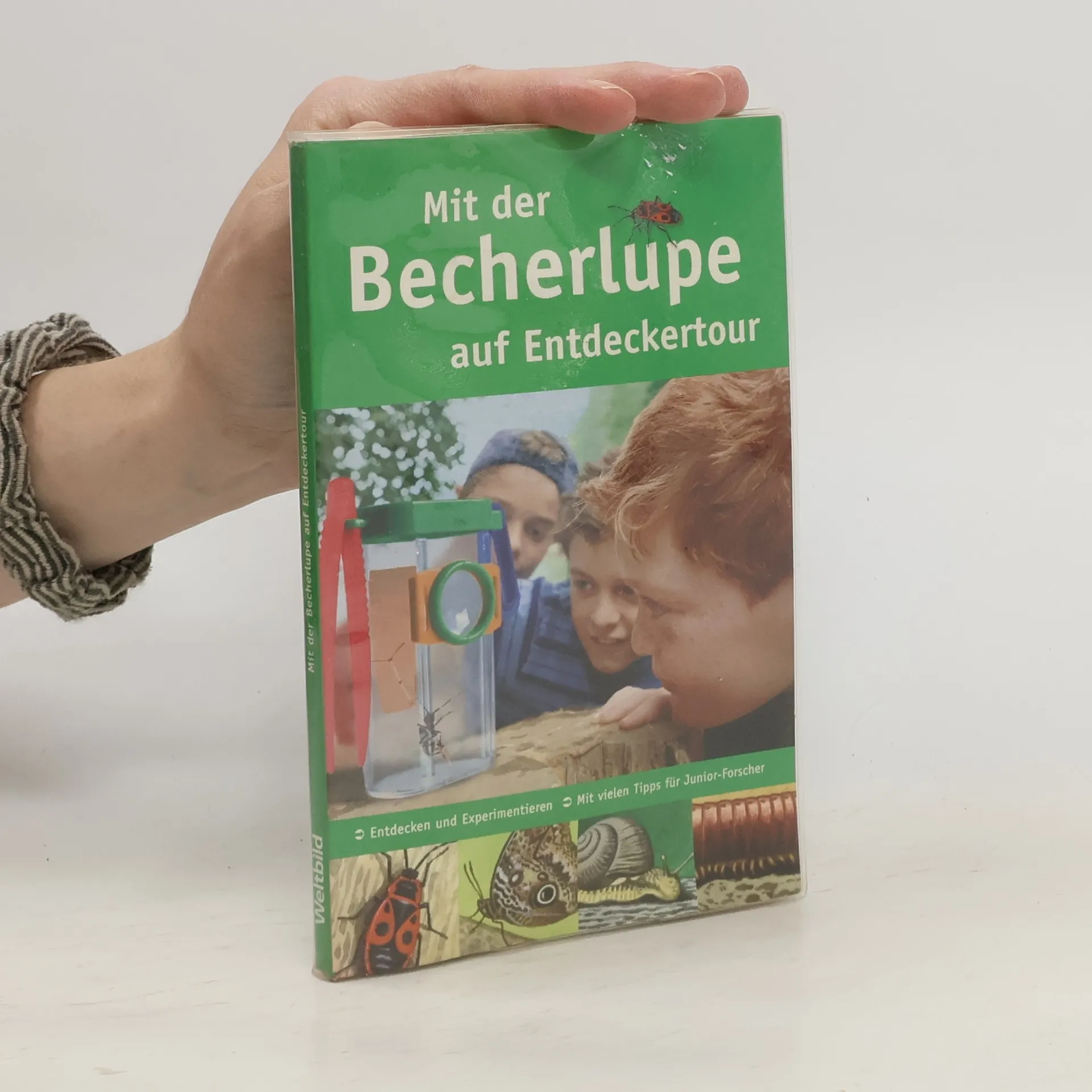 Mit der Becherlupe auf Entdeckertour | Livre | souple | kolektiv | DE