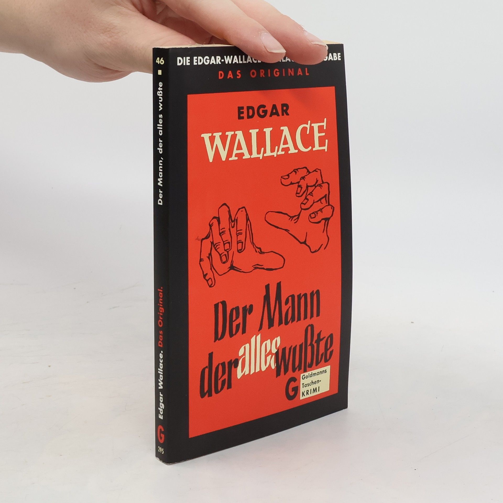 Edgar Wallace Der Mann, der alles wusste
