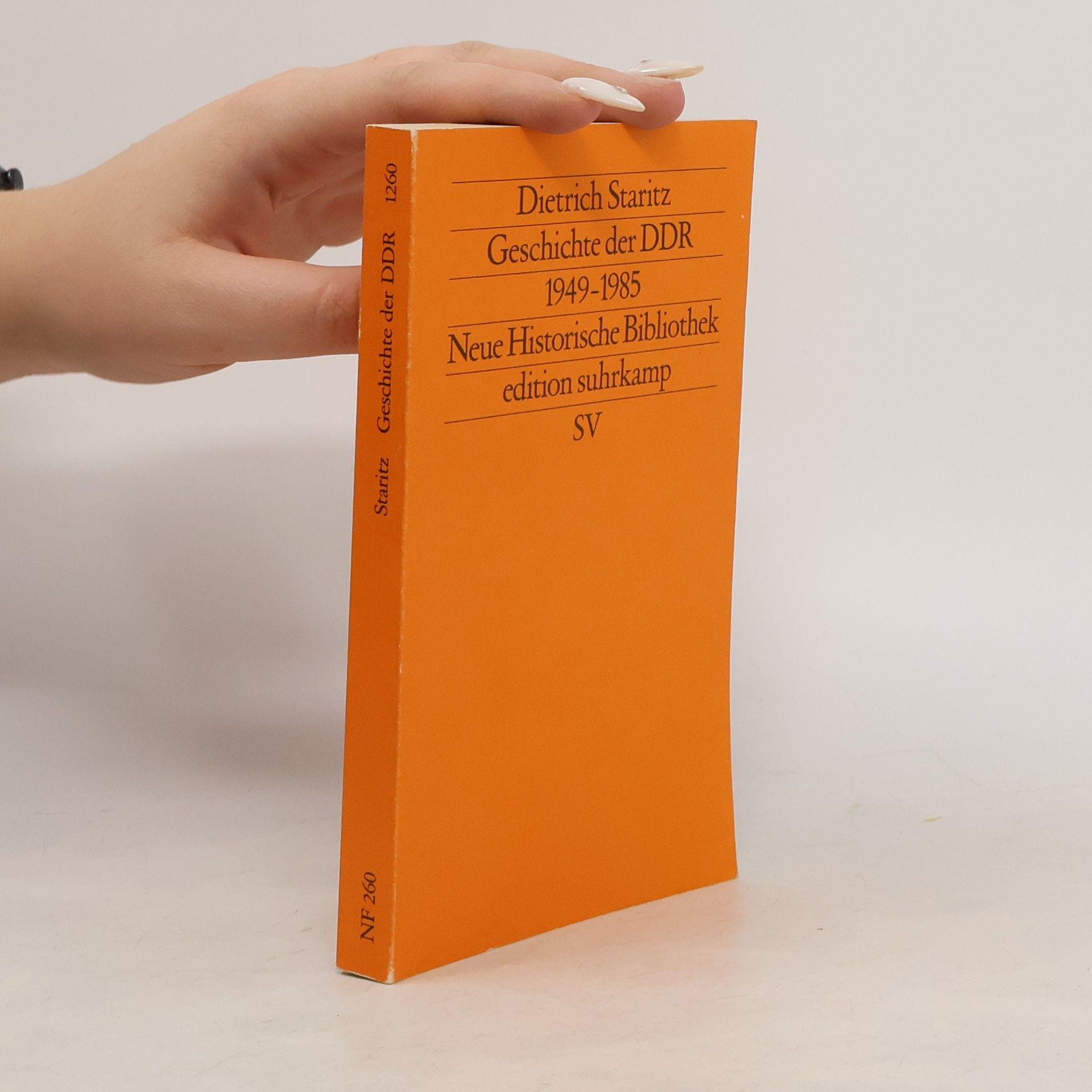 Dietrich Staritz Geschichte der DDR
