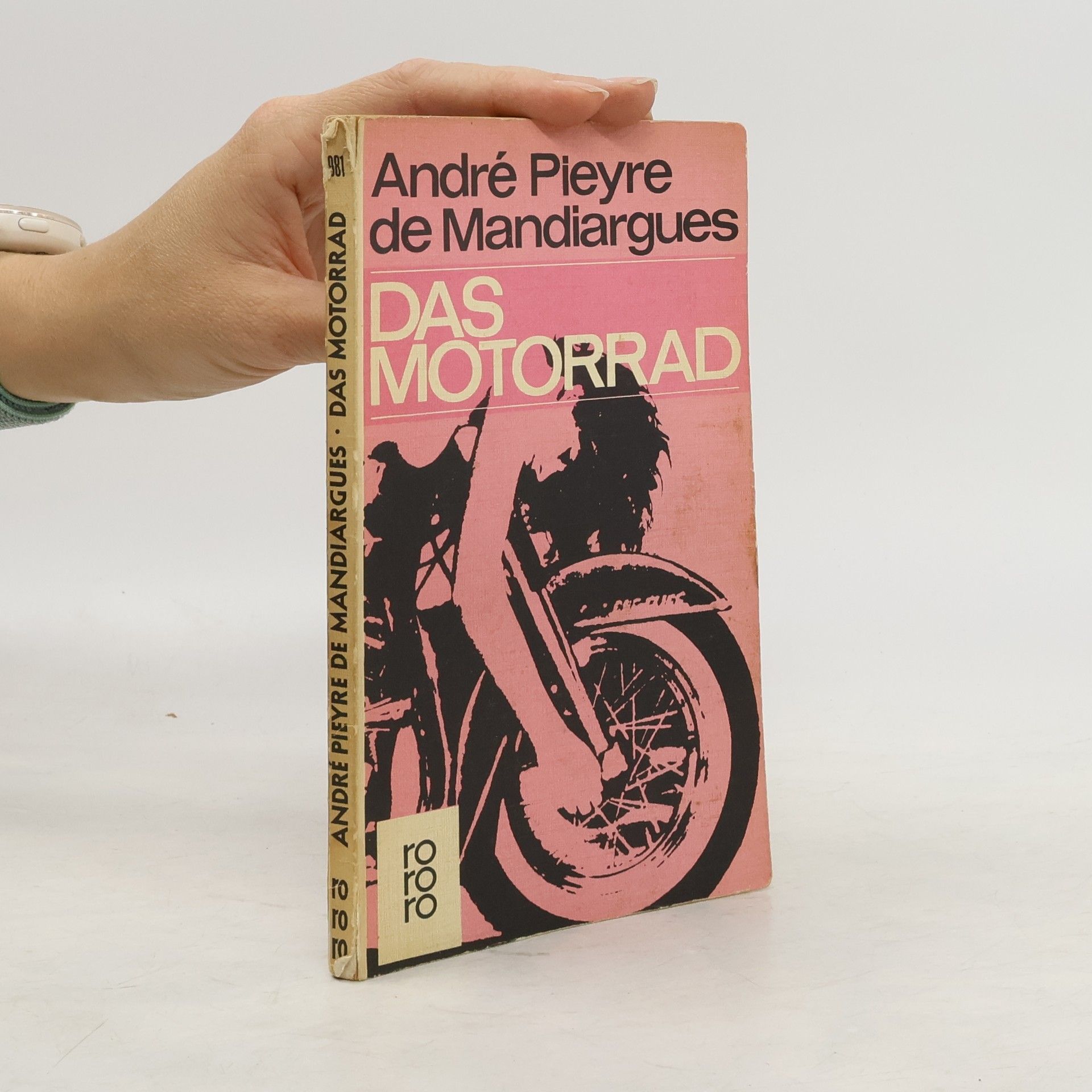 André Pieyre de Mandiargues Das Motorrad