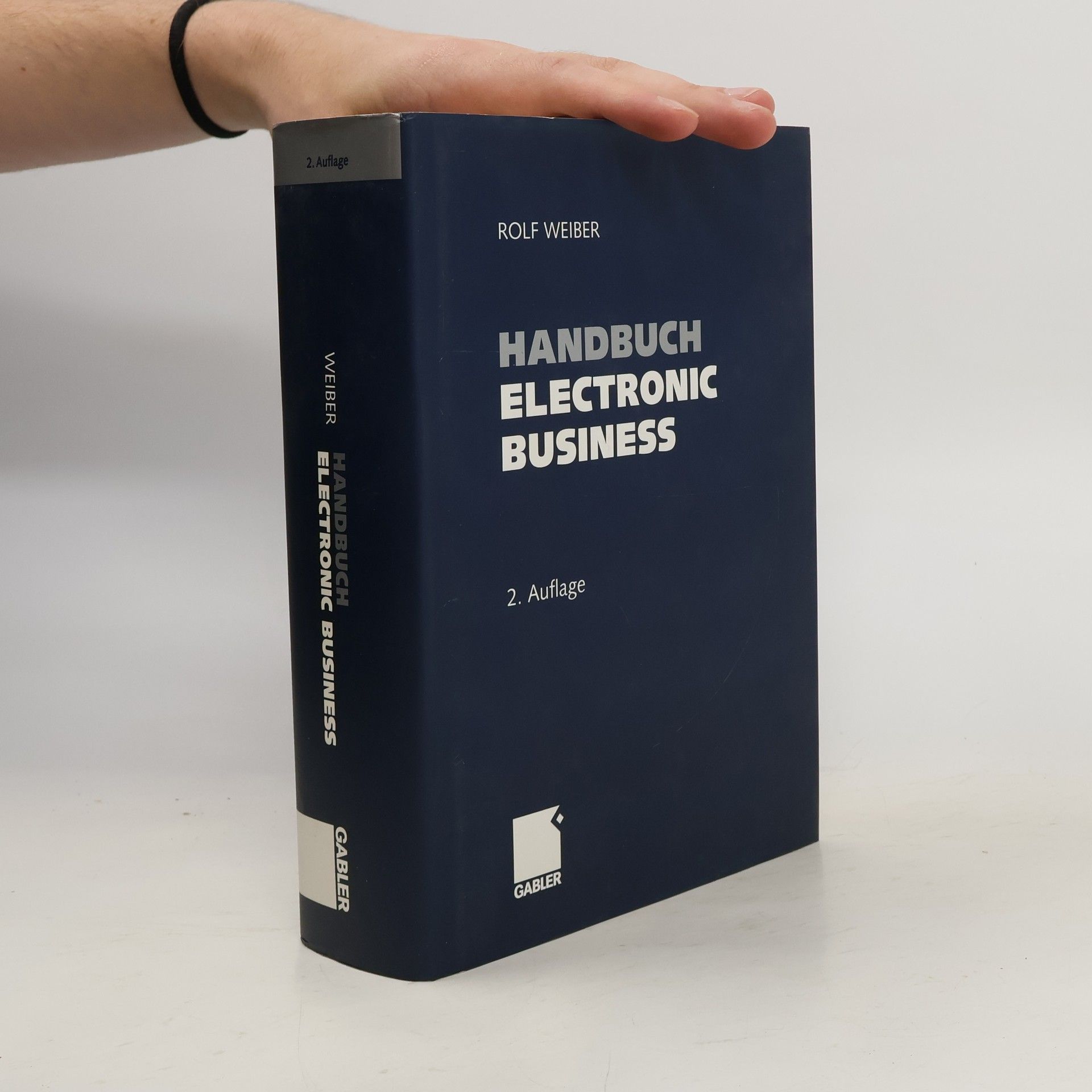 Rolf Weiber Handbuch electronic Business