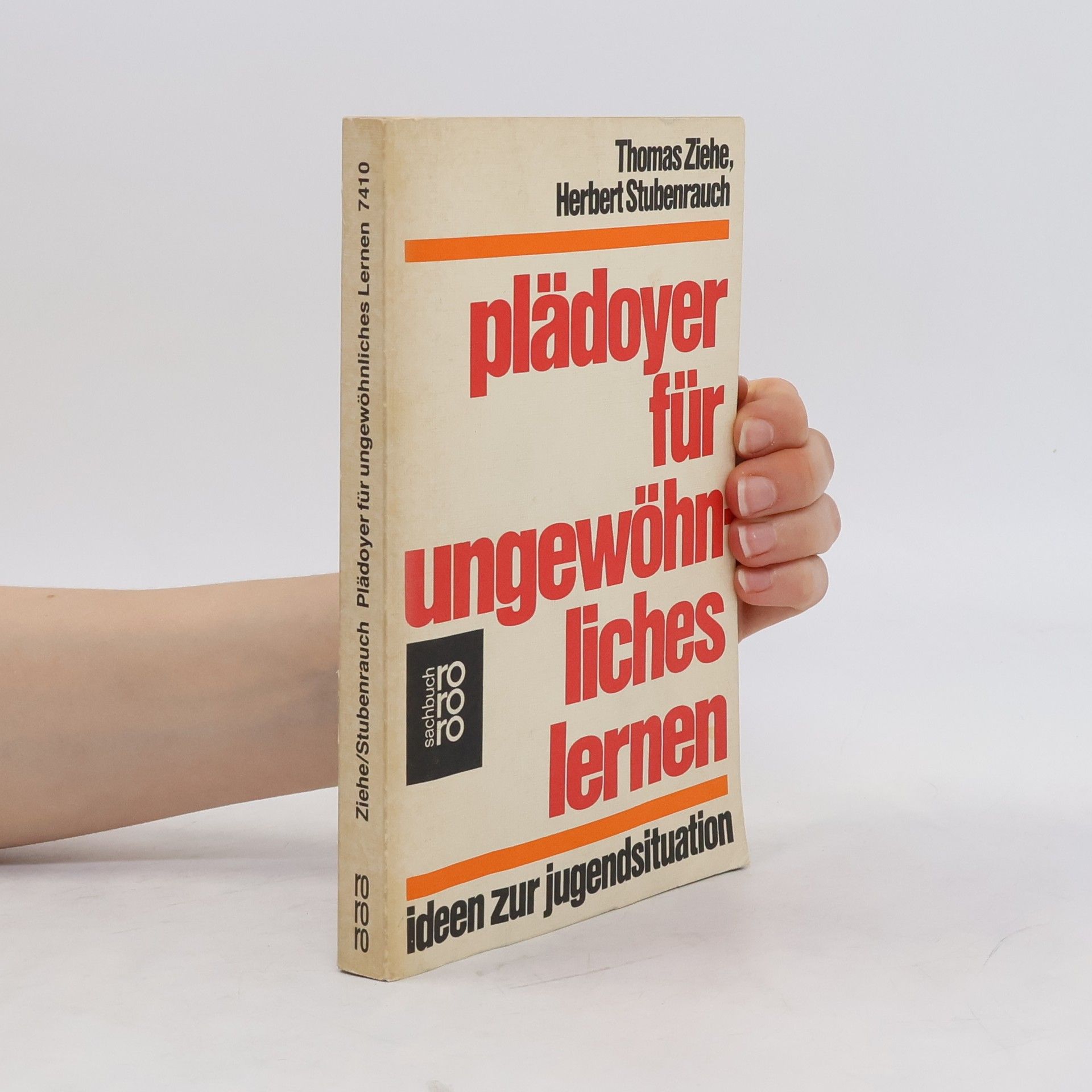 Thomas Ziehe Plädoyer für ungewöhnliches Lernen