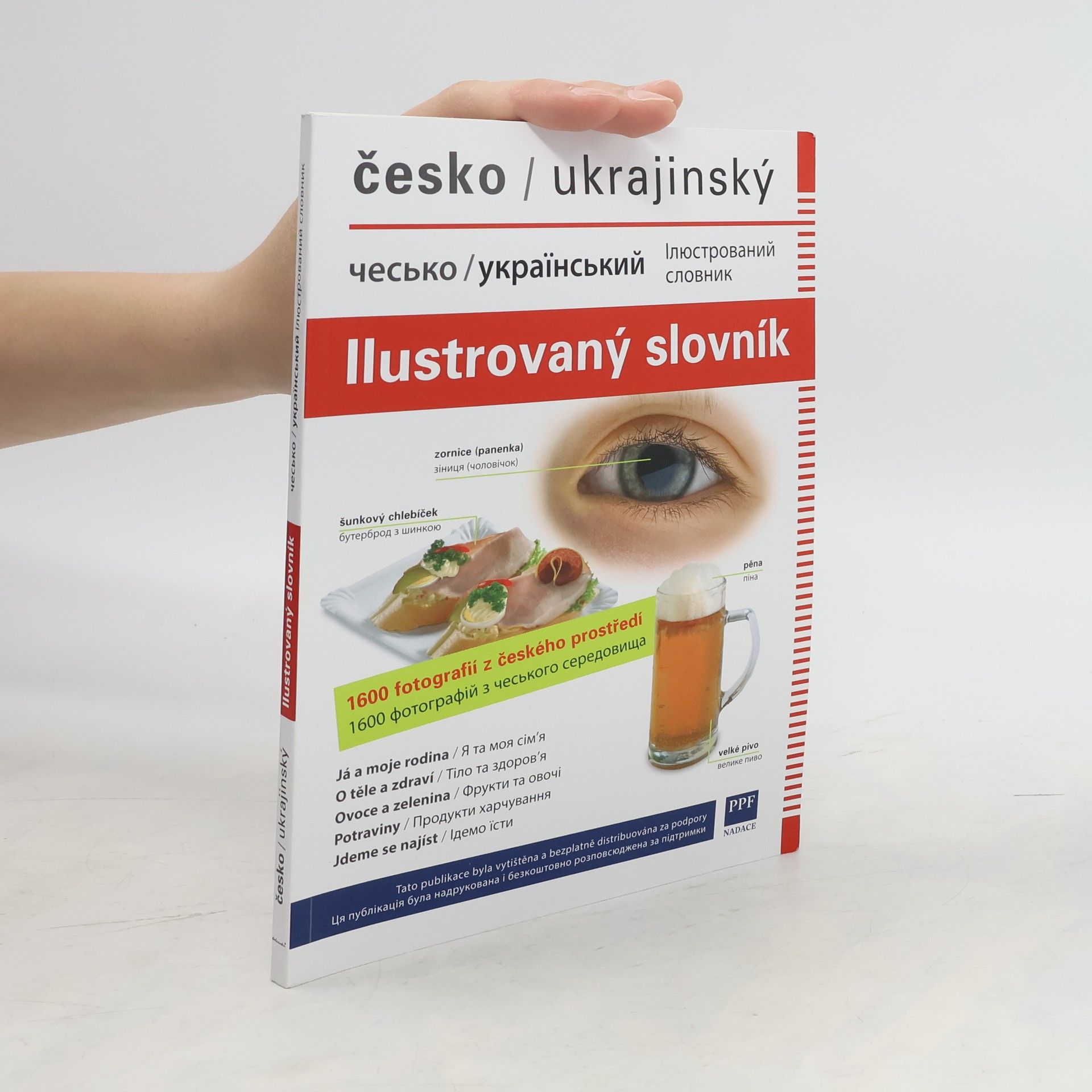 Jana Dolanská Hrachová Česko-ukrajinský ilustrovaný slovník