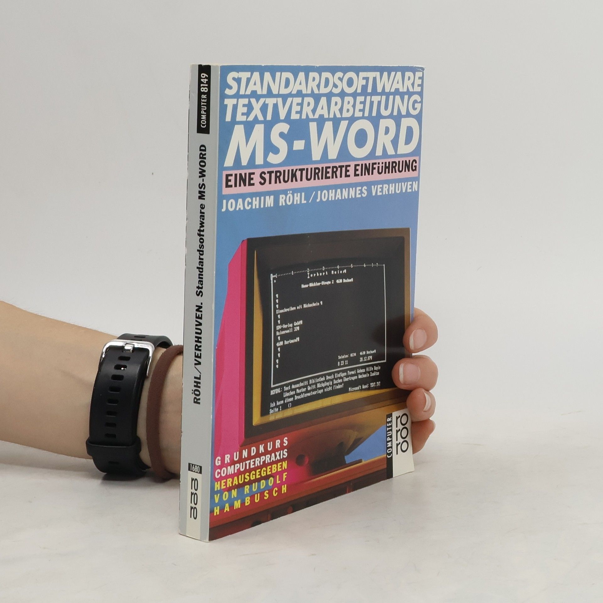 Joachim Röhl Standardsoftware, Textverarbeitung MS-WORD