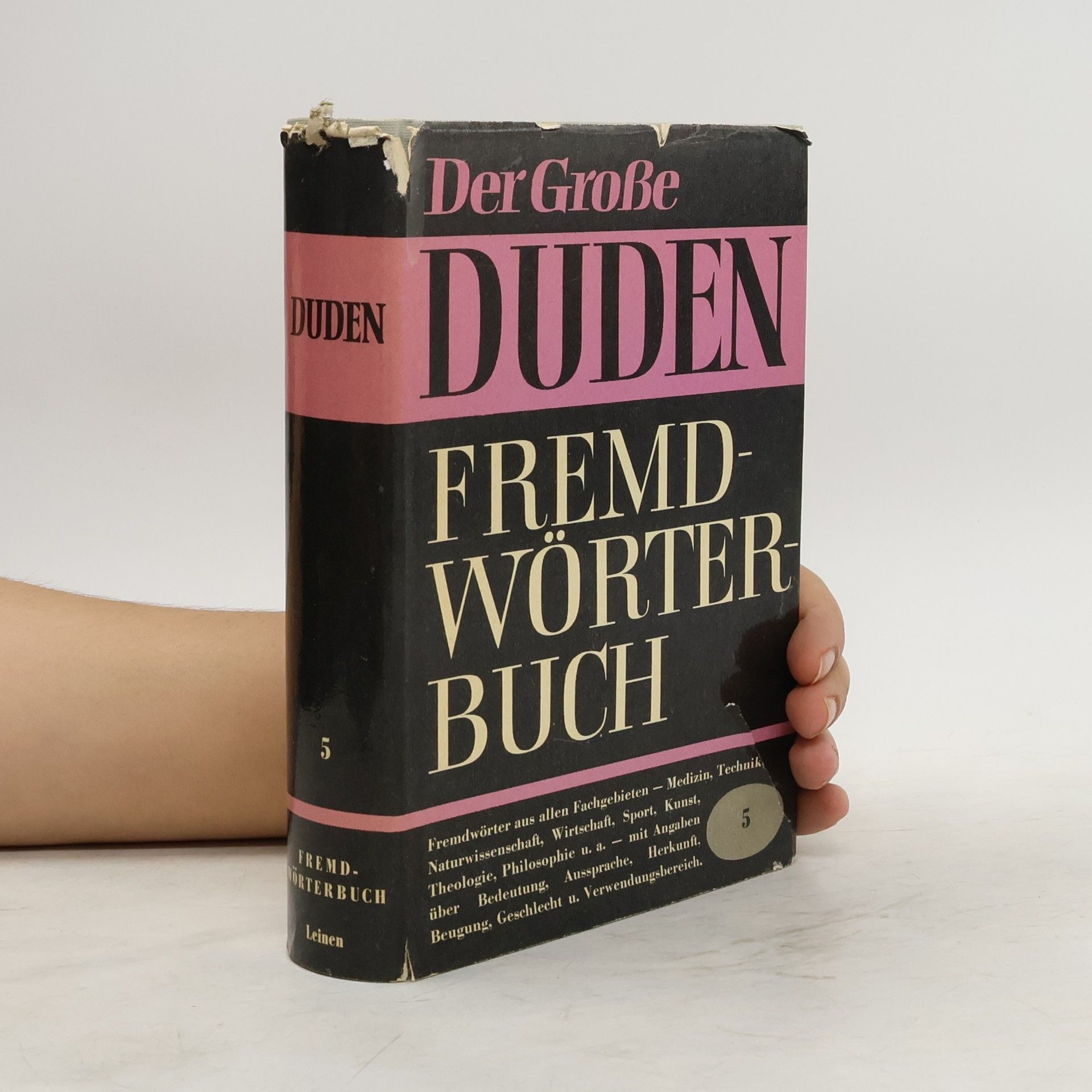 Paul Grebe Der Große Duden Fremdwörterbuch 5