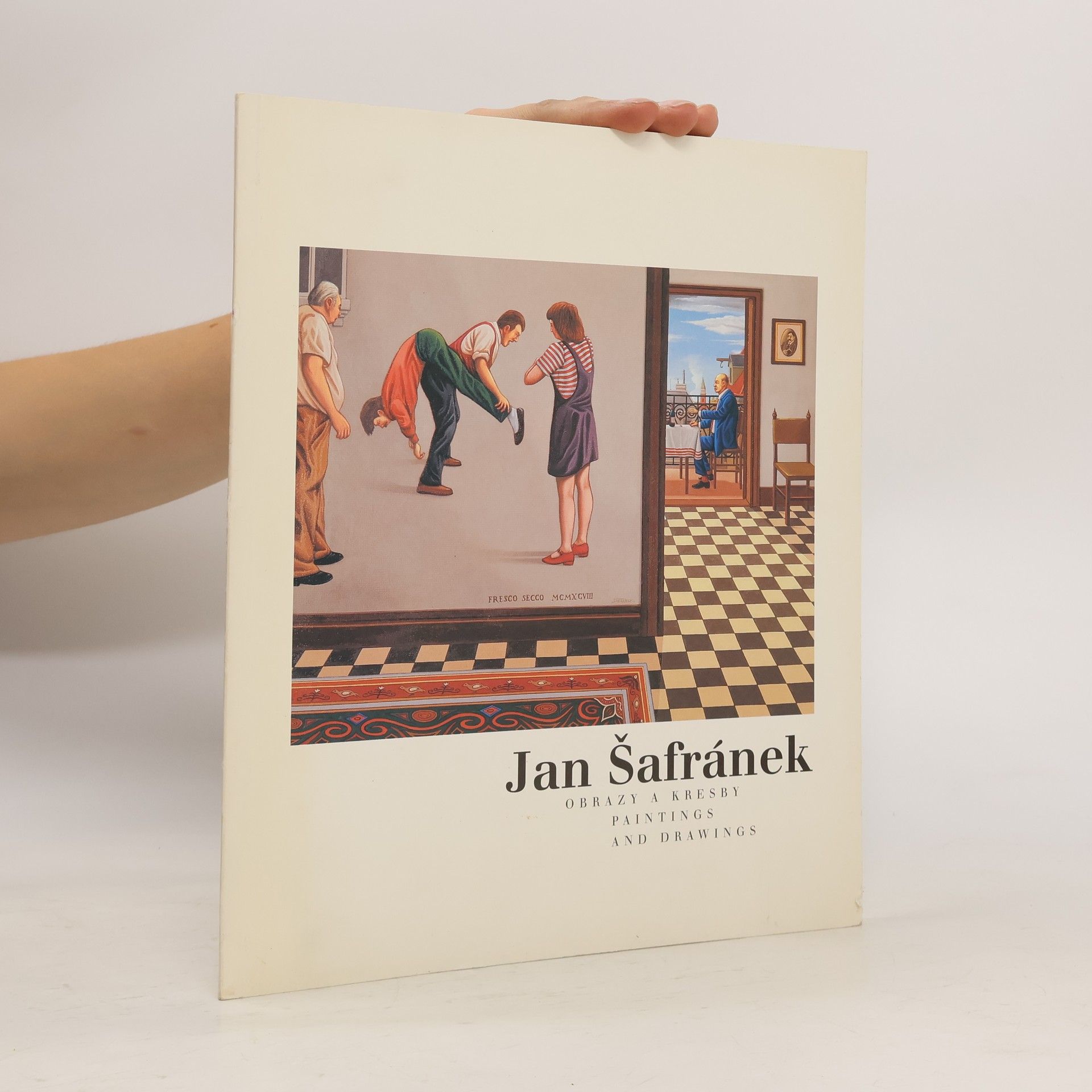 Jan Šafránek Jan Šafránek : obrazy a kresby : painting's and drawings : výstavní síň Mánes, Galerie Gema duben - květen 1998