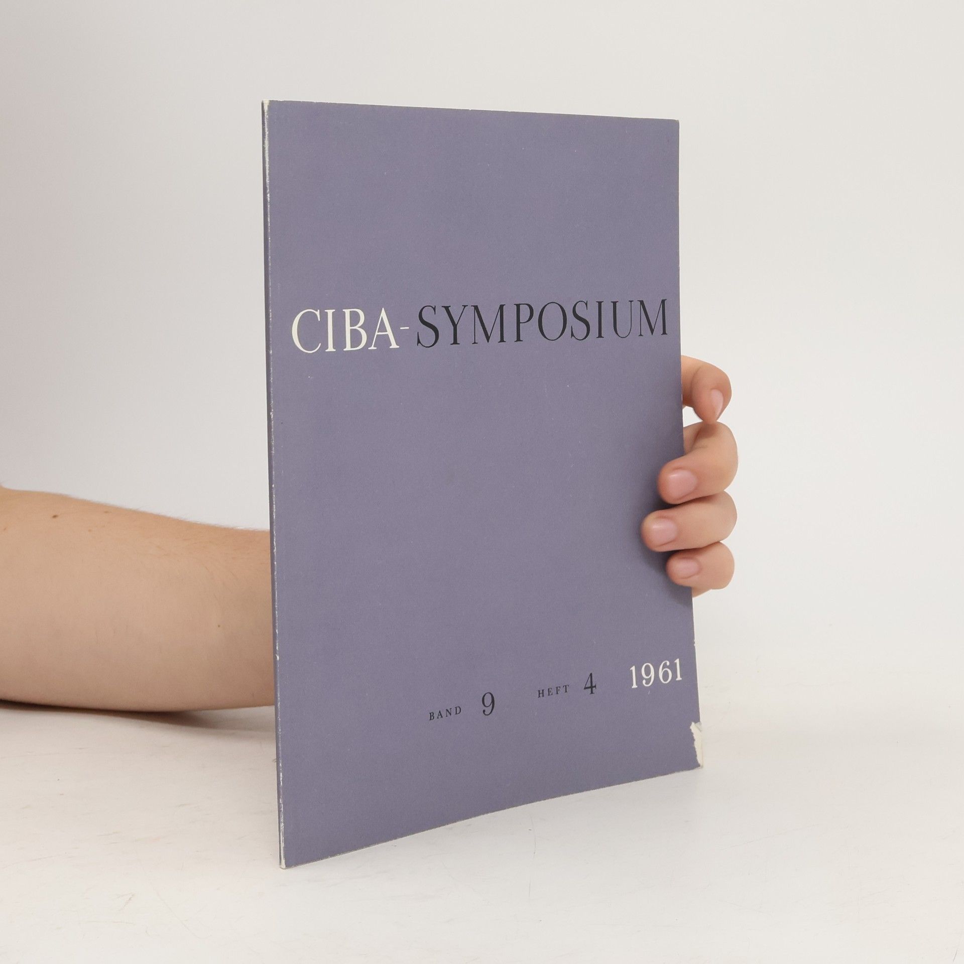 Auteurscollectief Ciba-Symposium. Band 9, Heft 4, 1961