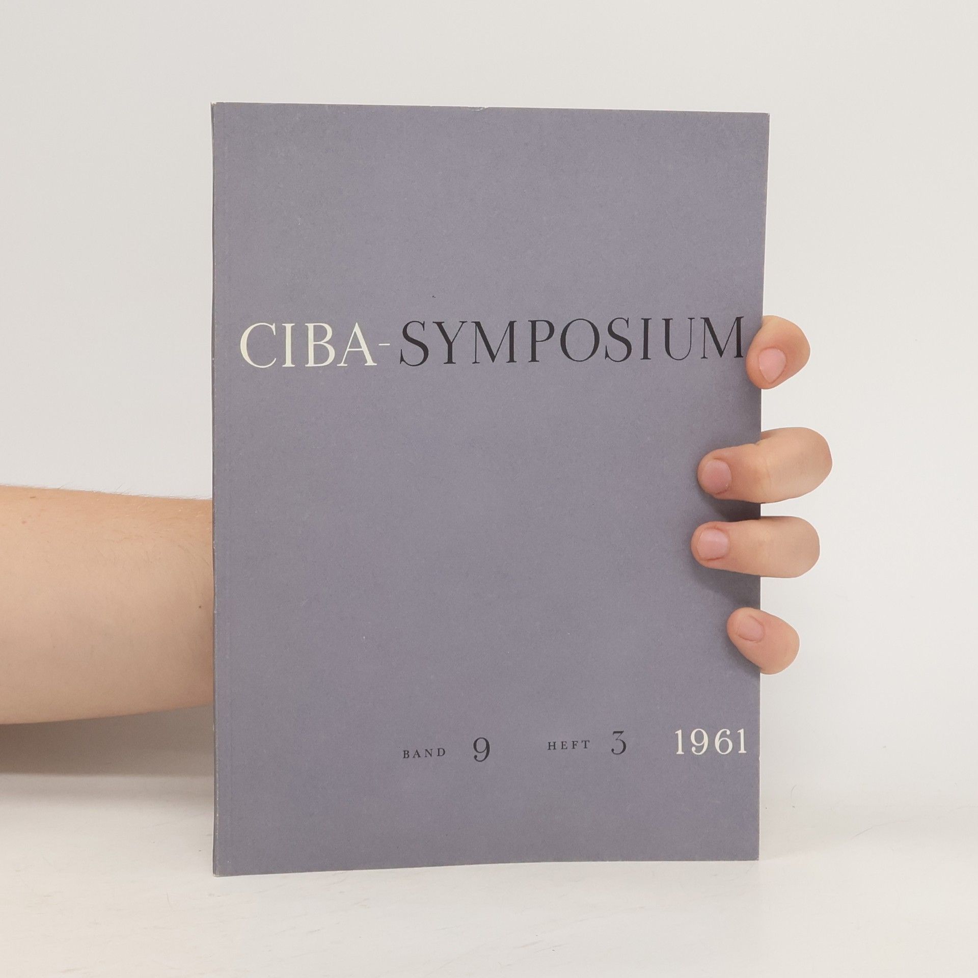 kolektiv Ciba-Symposium Band 9, Heft 2, 1961