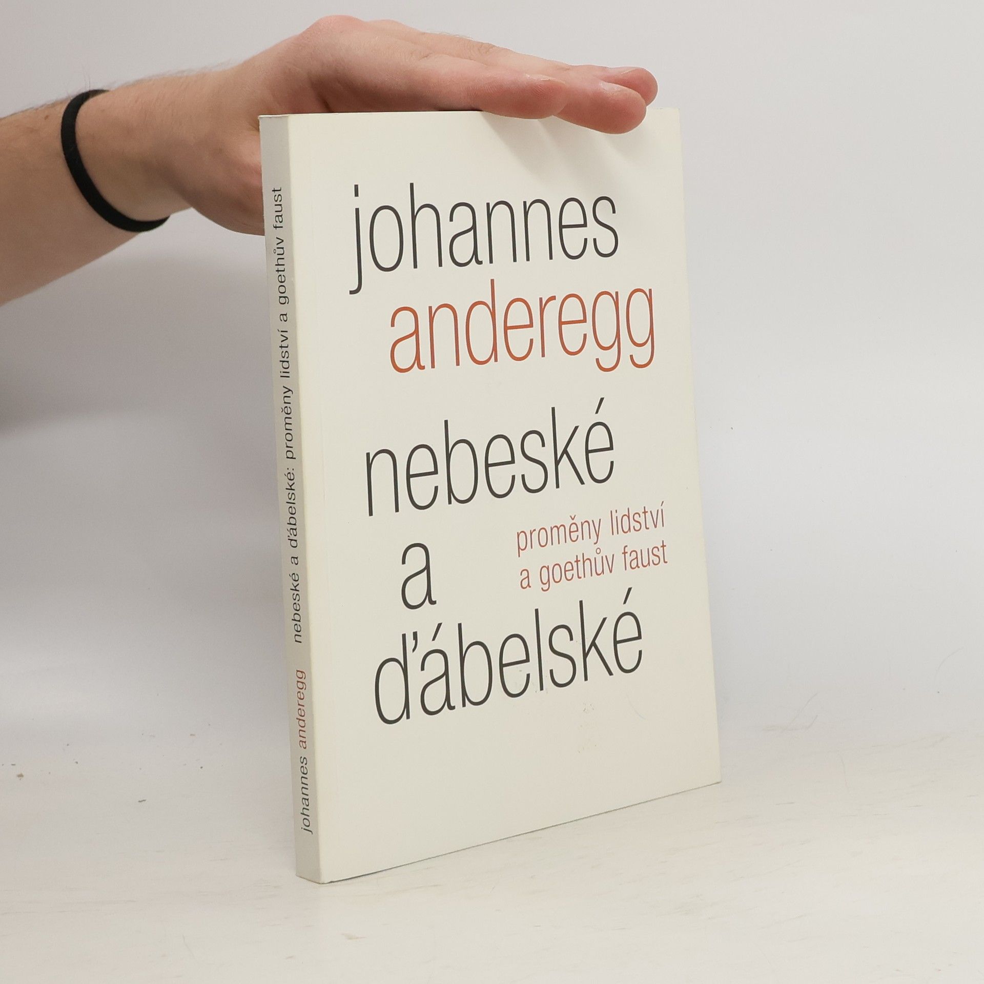 Johannes Anderegg Nebeské a ďábelské: Proměny lidství a Goethův Faust