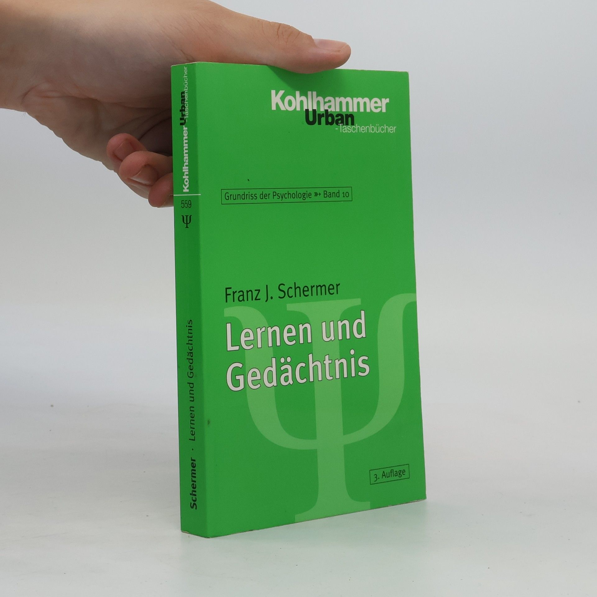Franz J. Schermer Lernen und Gedächtnis