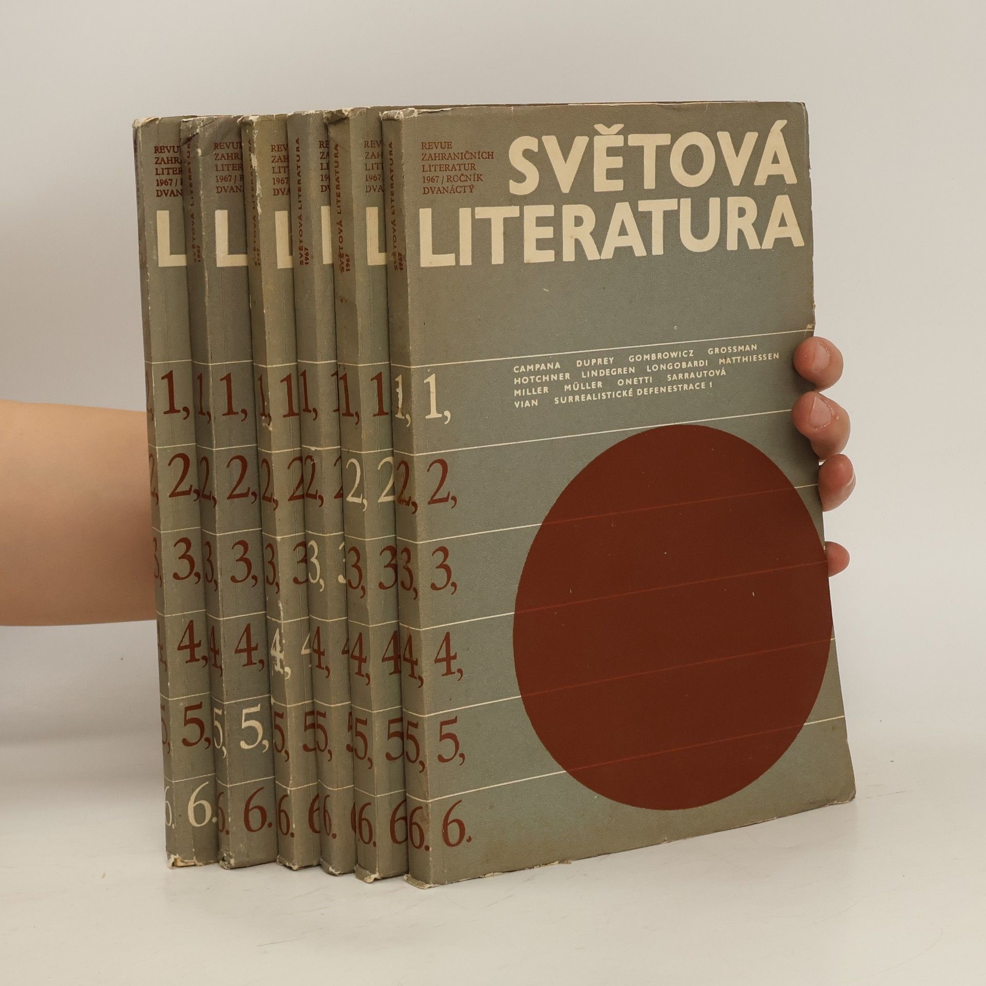 kolektiv Světová literatura 1-6/1967