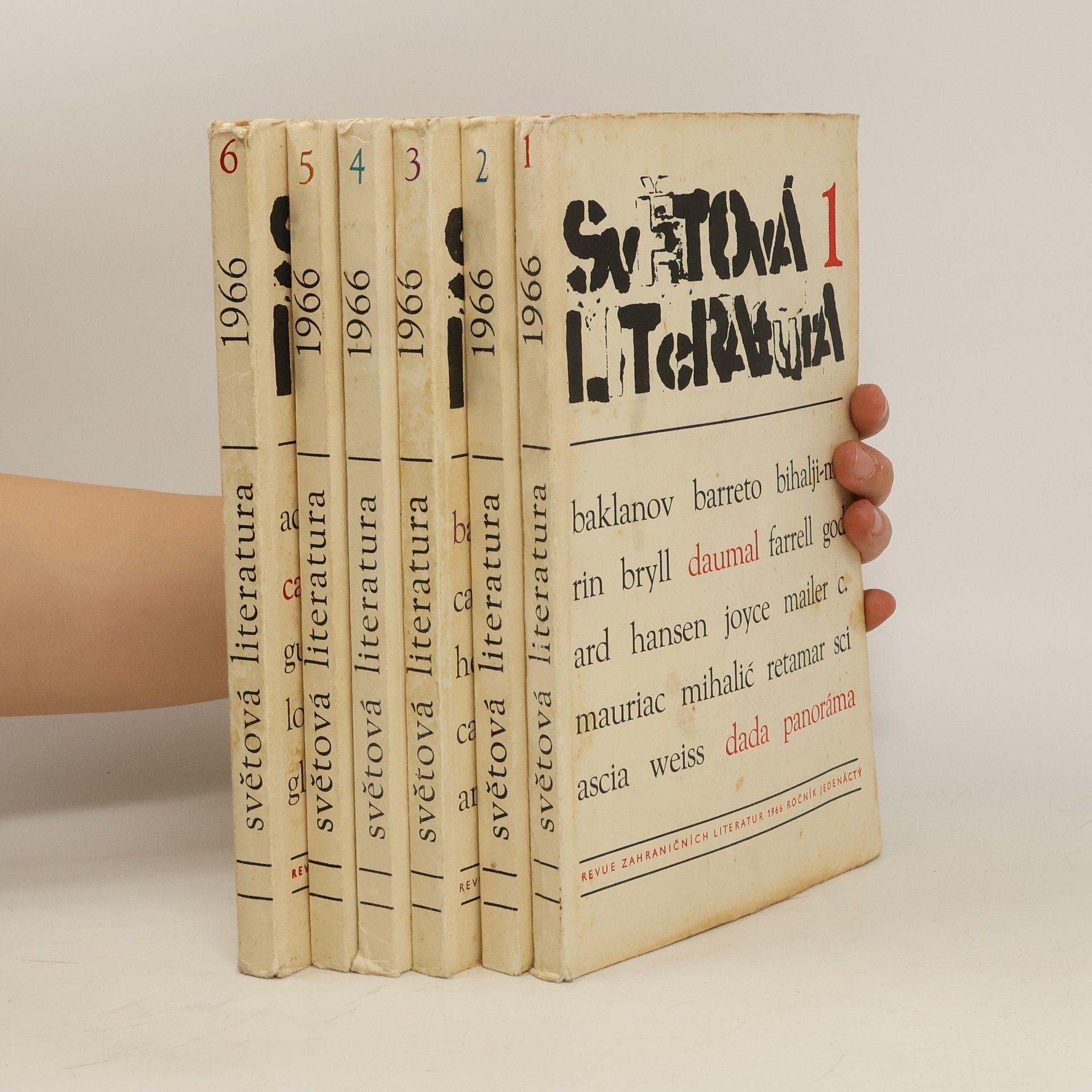 kolektiv Světová literatura 1-6/1966