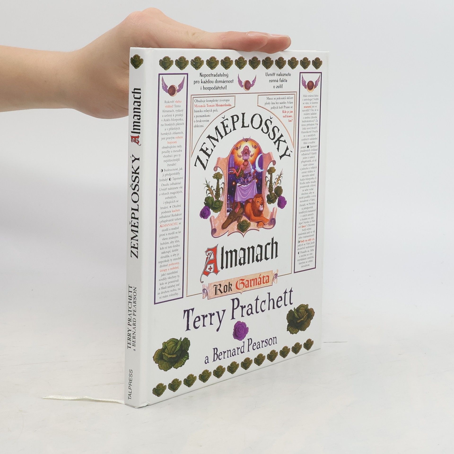 Terry Pratchett Světoznámý zeměplošský almanach pro rok garnáta: pro město Ankh-Morpork a přilehlé zemědělské oblasti