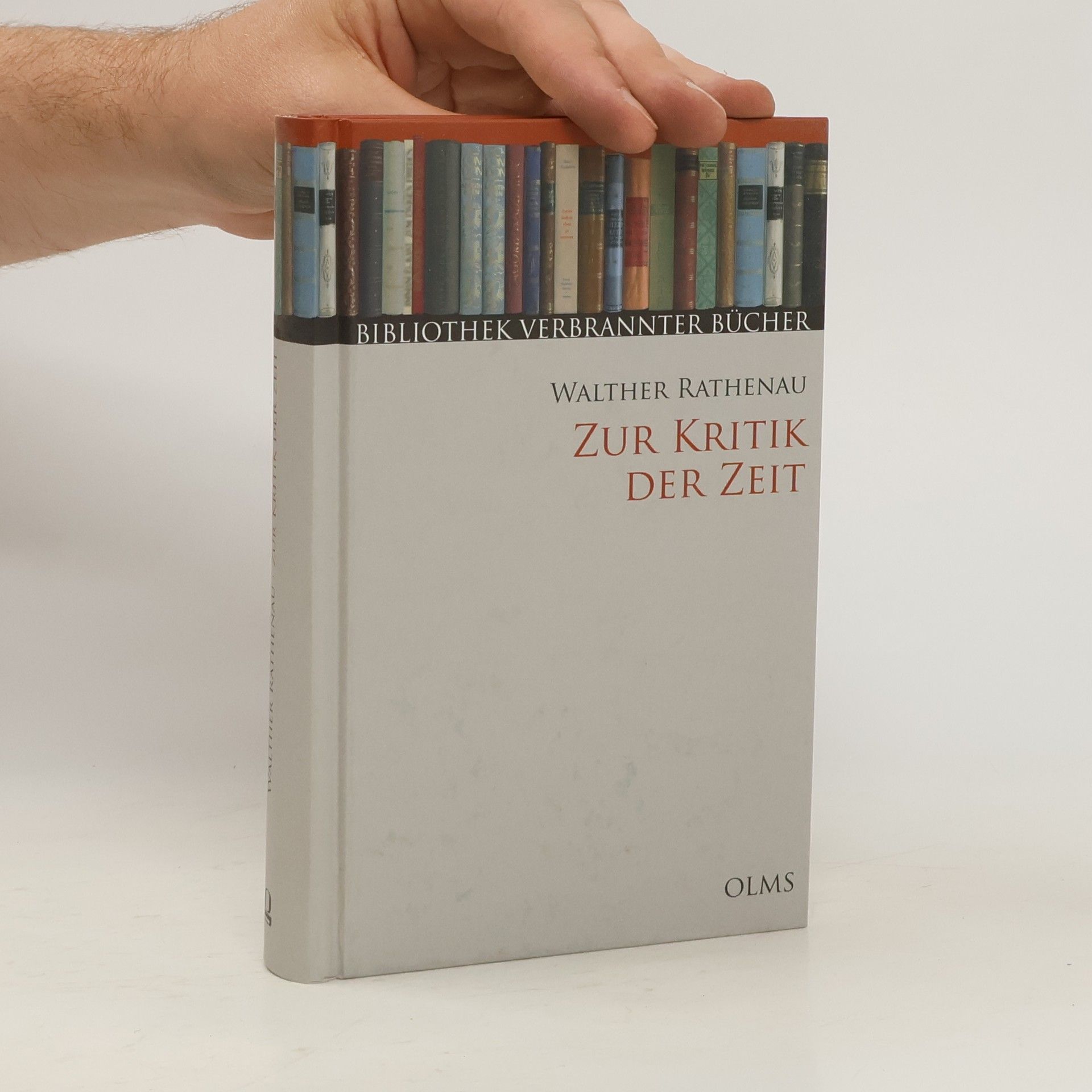 Walther Rathenau Zur Kritik der Zeit