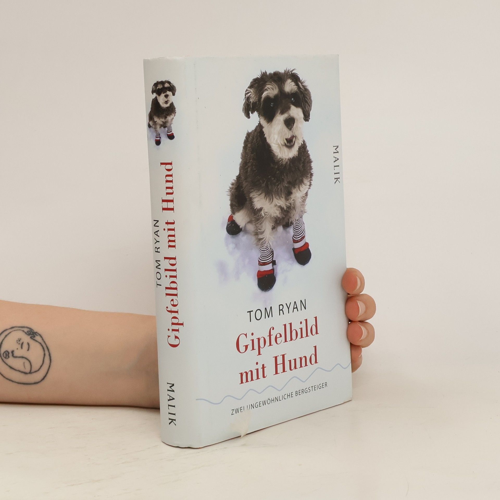 Tom Ryan Gipfelbild mit Hund