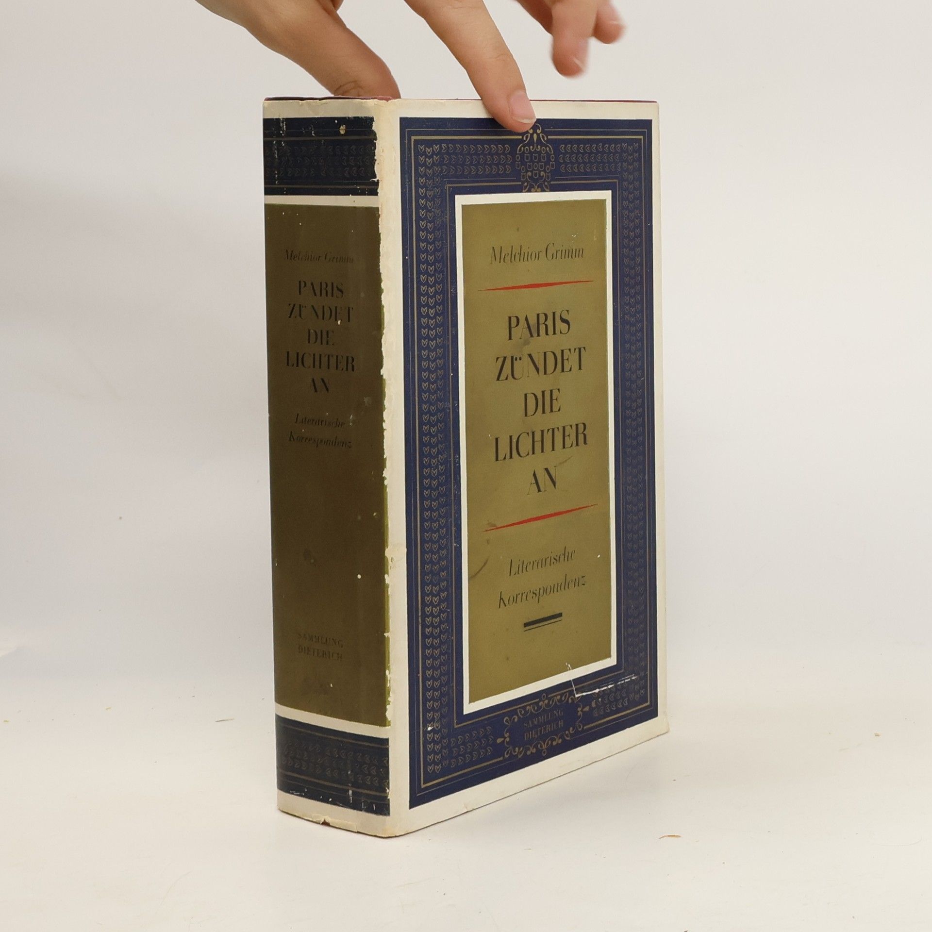 Melchior Grimm Paris zündet die Lichter an Literarische Korrespondenz