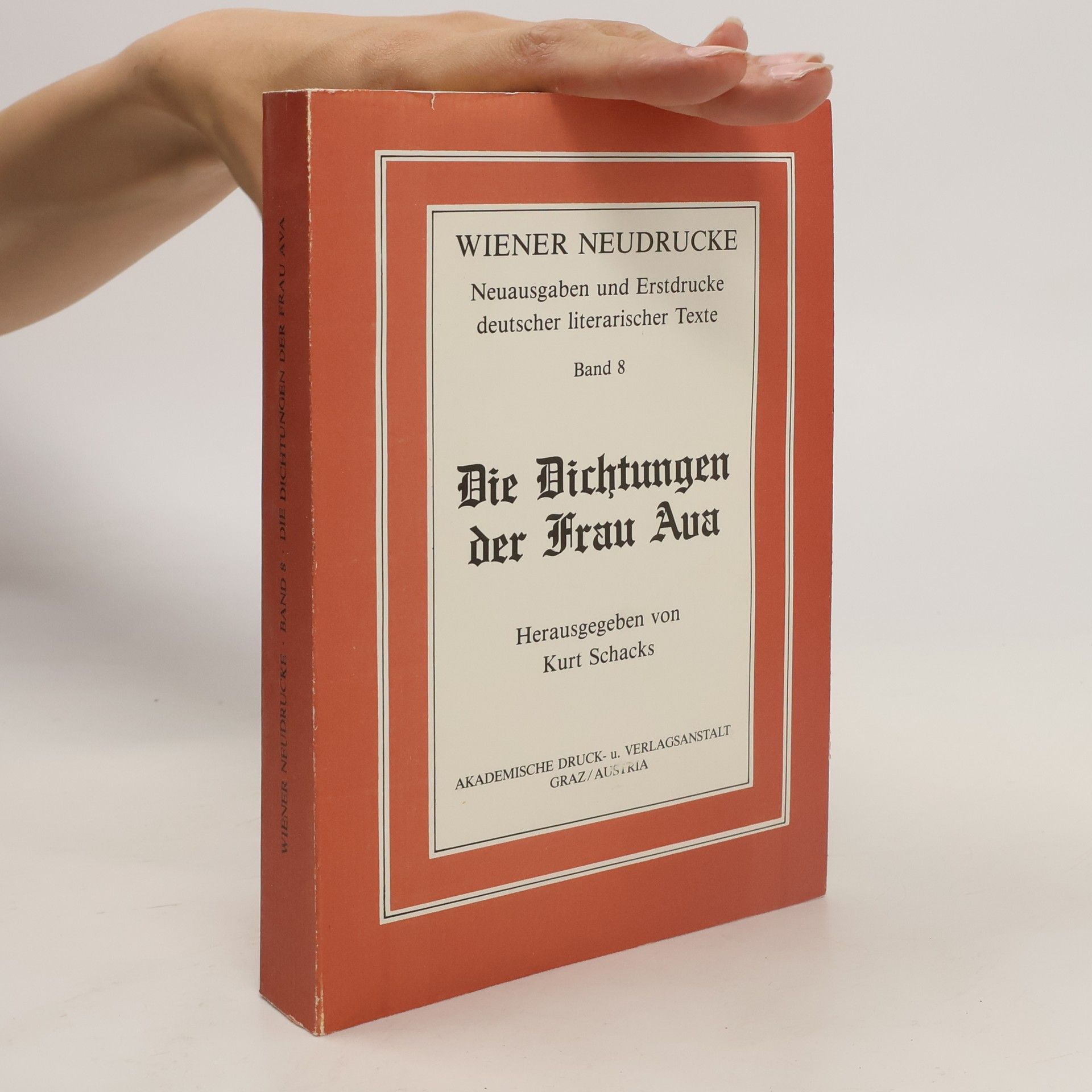 Ava Die Dichtungen der Frau Ava