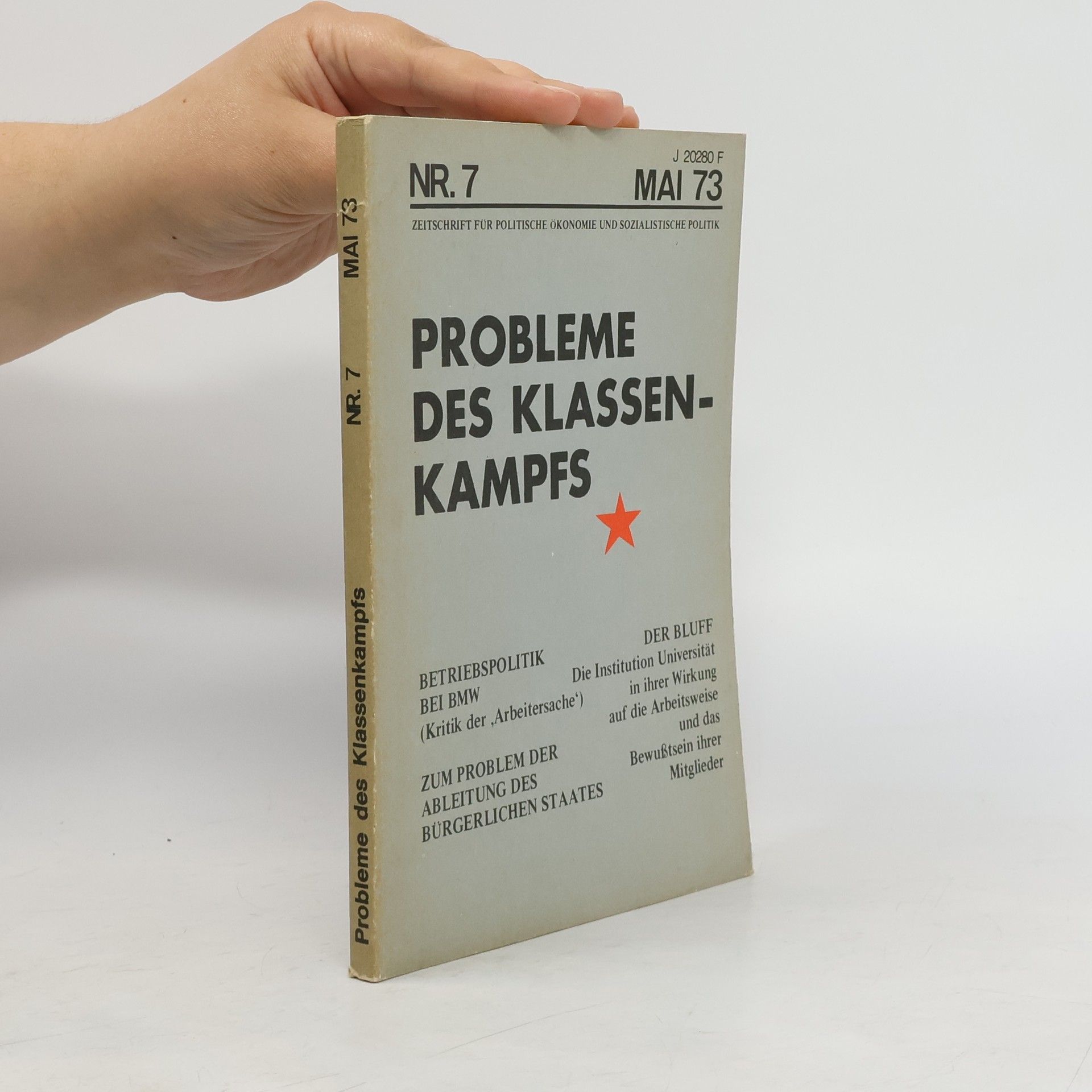 Autorenkollektiv Probleme des Klassenkampfs 7