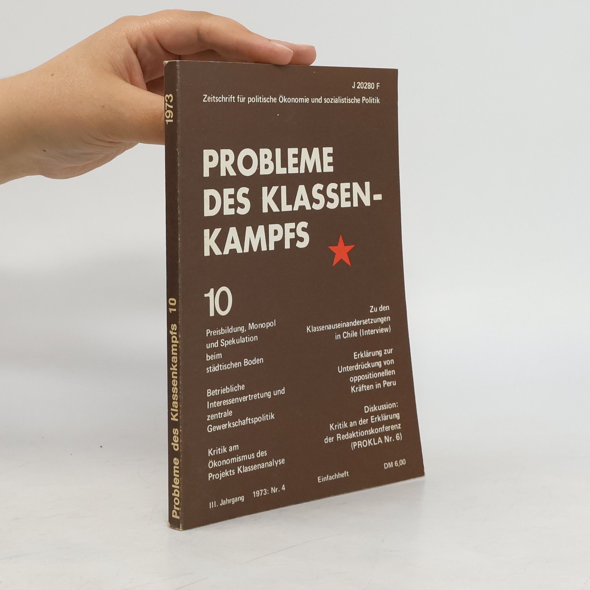 Autorenkollektiv Probleme des Klassen-kampfs 10
