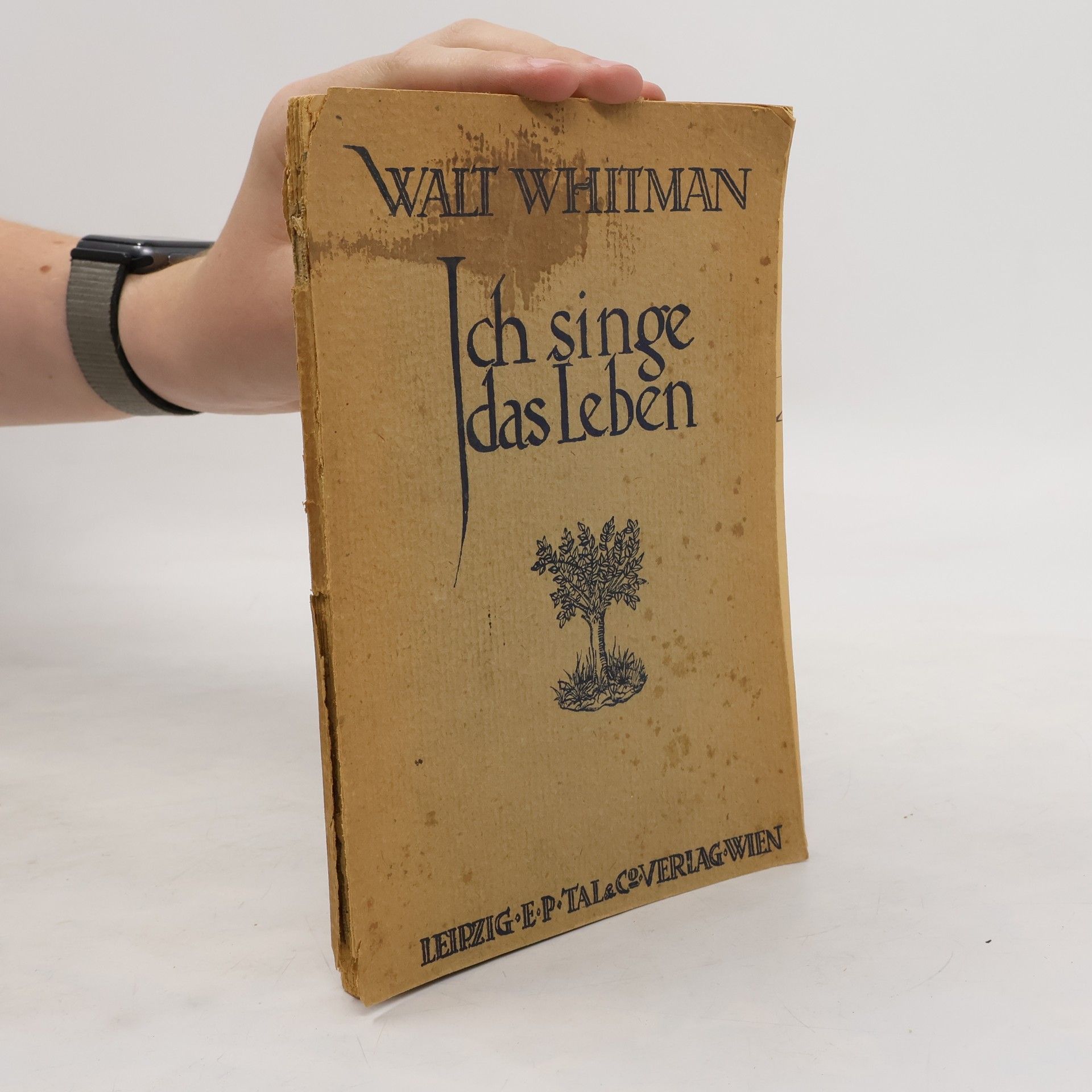 Walt Whitman Ich singe das Leben