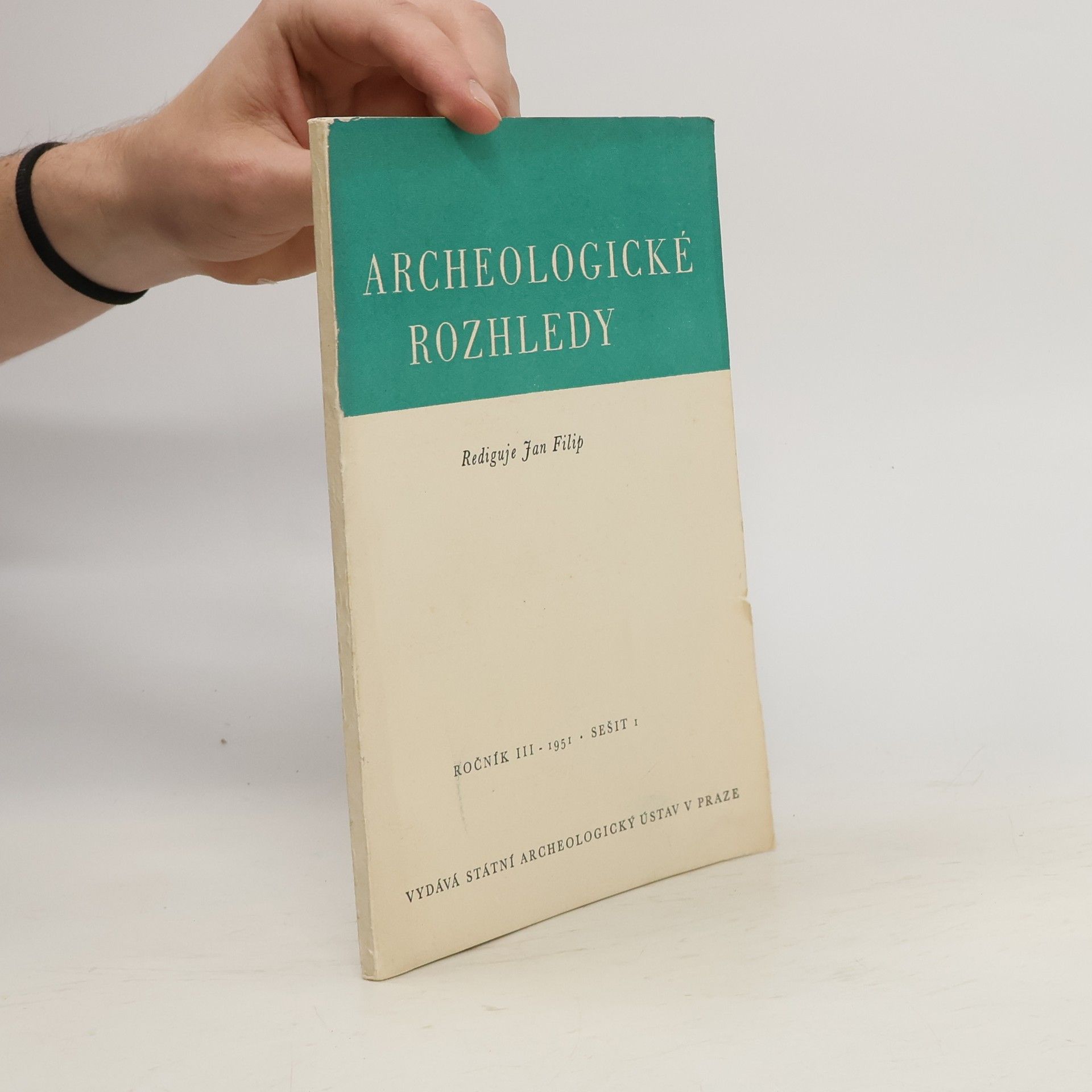 Jan Filip Archeologické rozhledy 3/1951
