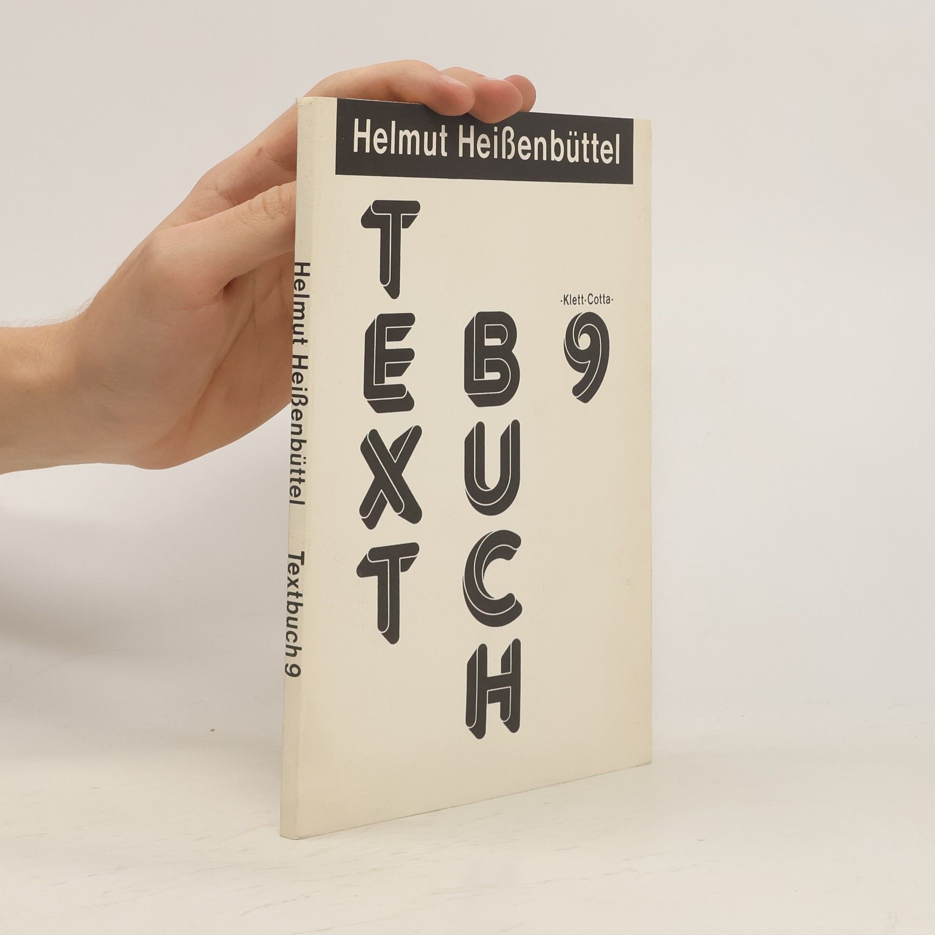 Helmut Heißenbüttel Textbuch 9