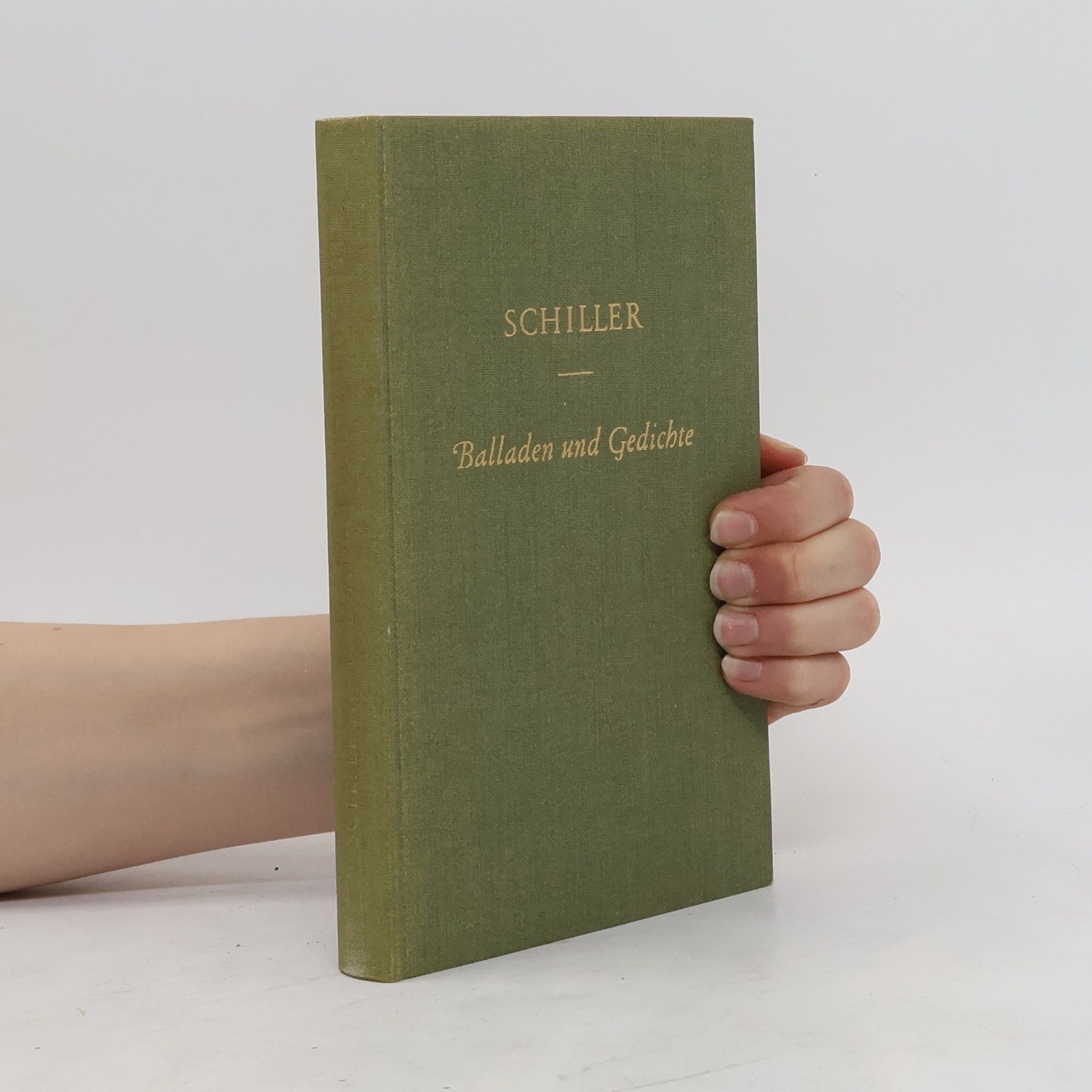 Friedrich Schiller Balladen und Gedichte
