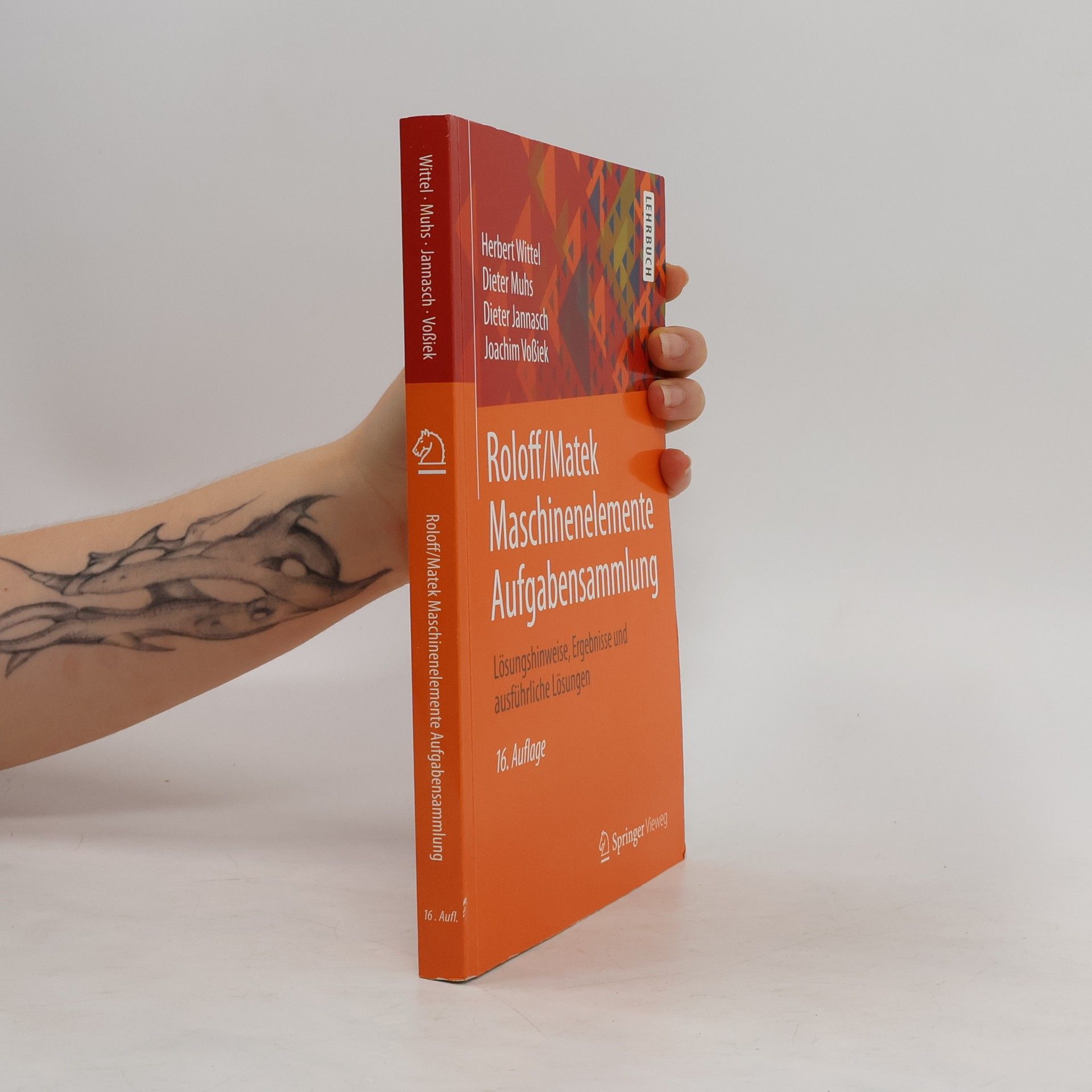 Dieter Muhs Roloff/Matek Maschinenelemente Aufgabensammlung