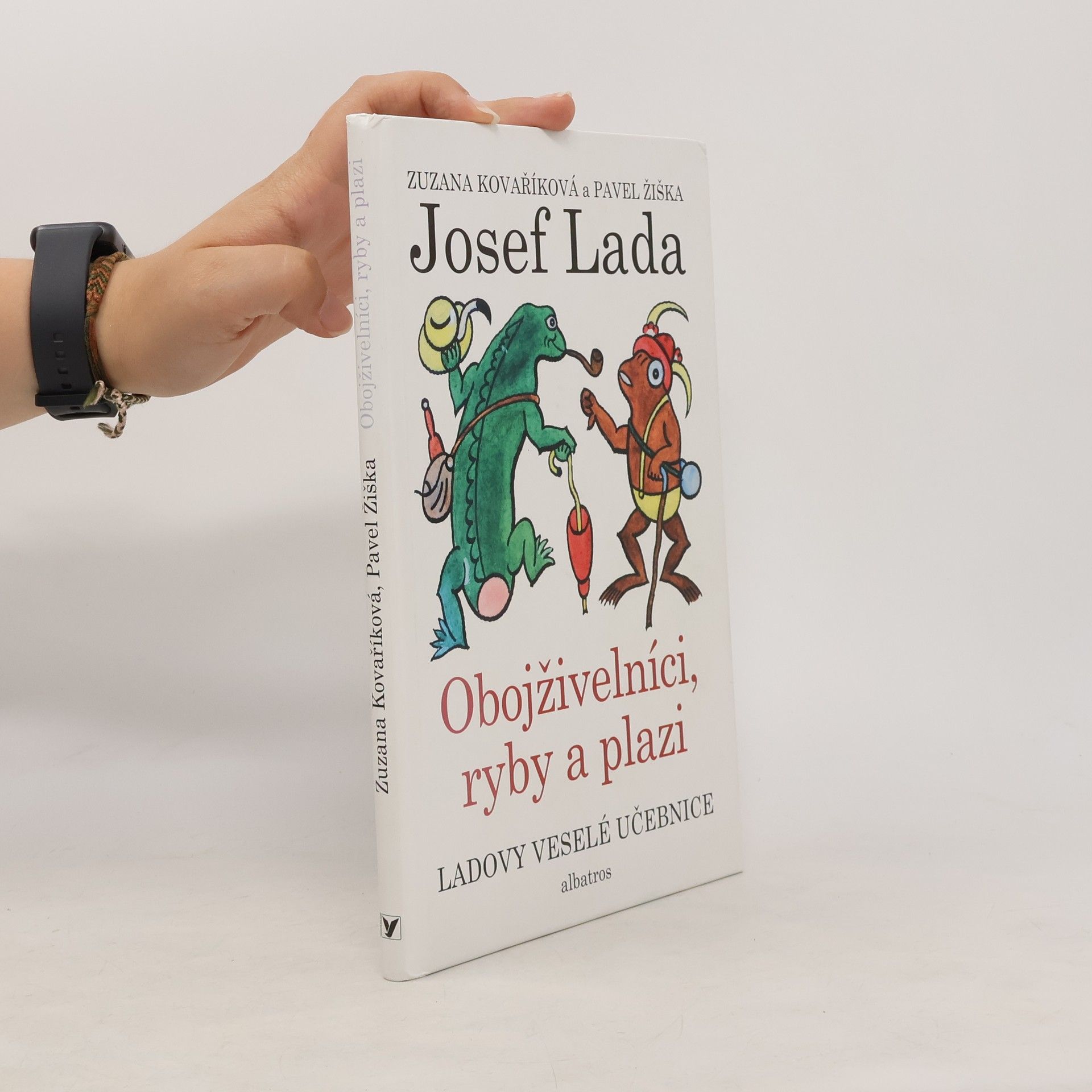 Pavel Žiška Ladovy veselé učebnice (4) - Obojživelníci, ryby a plazi
