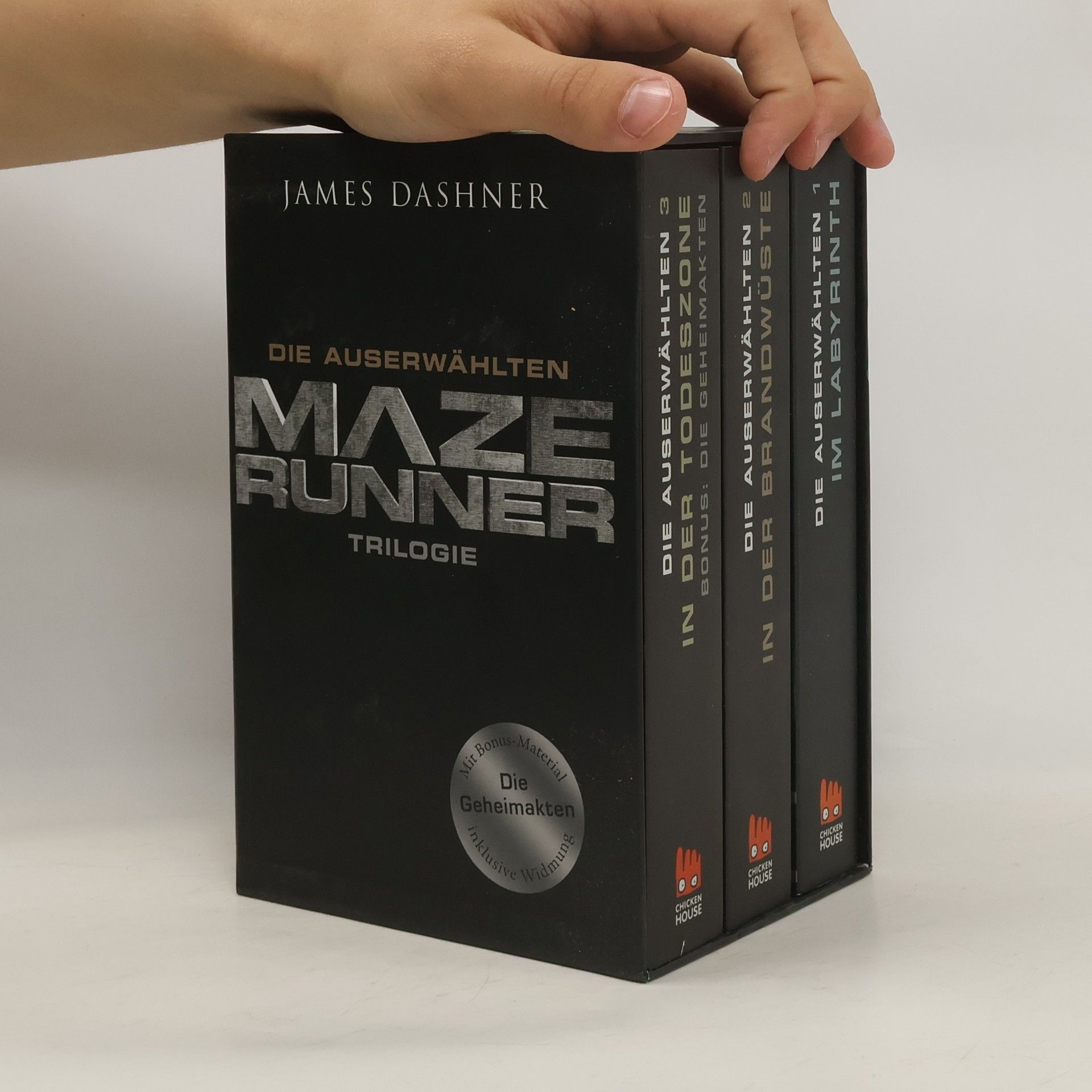 James Dashner Maze Runner 1-3