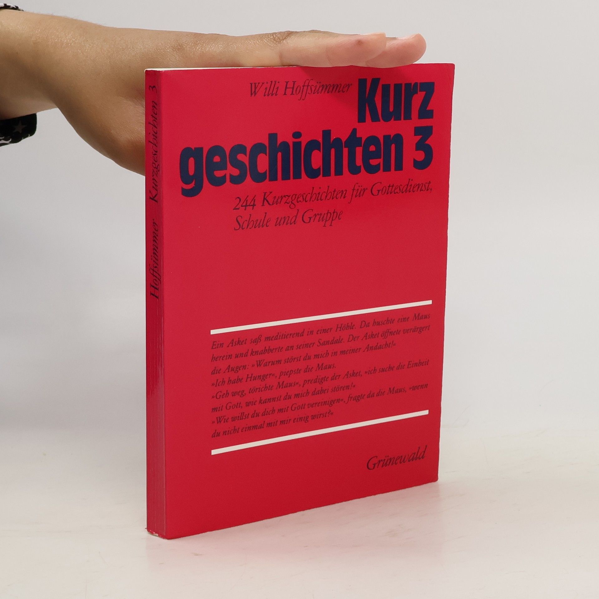 Willi Hoffsümmer Kurz Geschichten 3