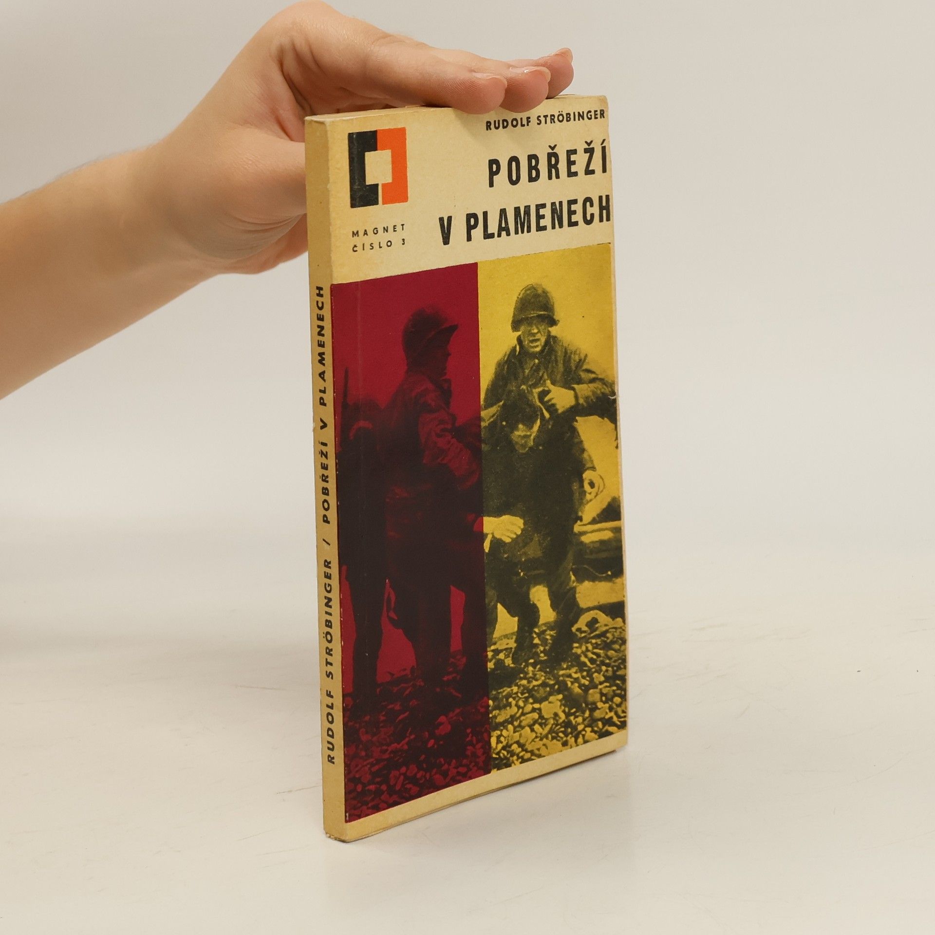 Rudolf Ströbinger Pobřeží v plamenech