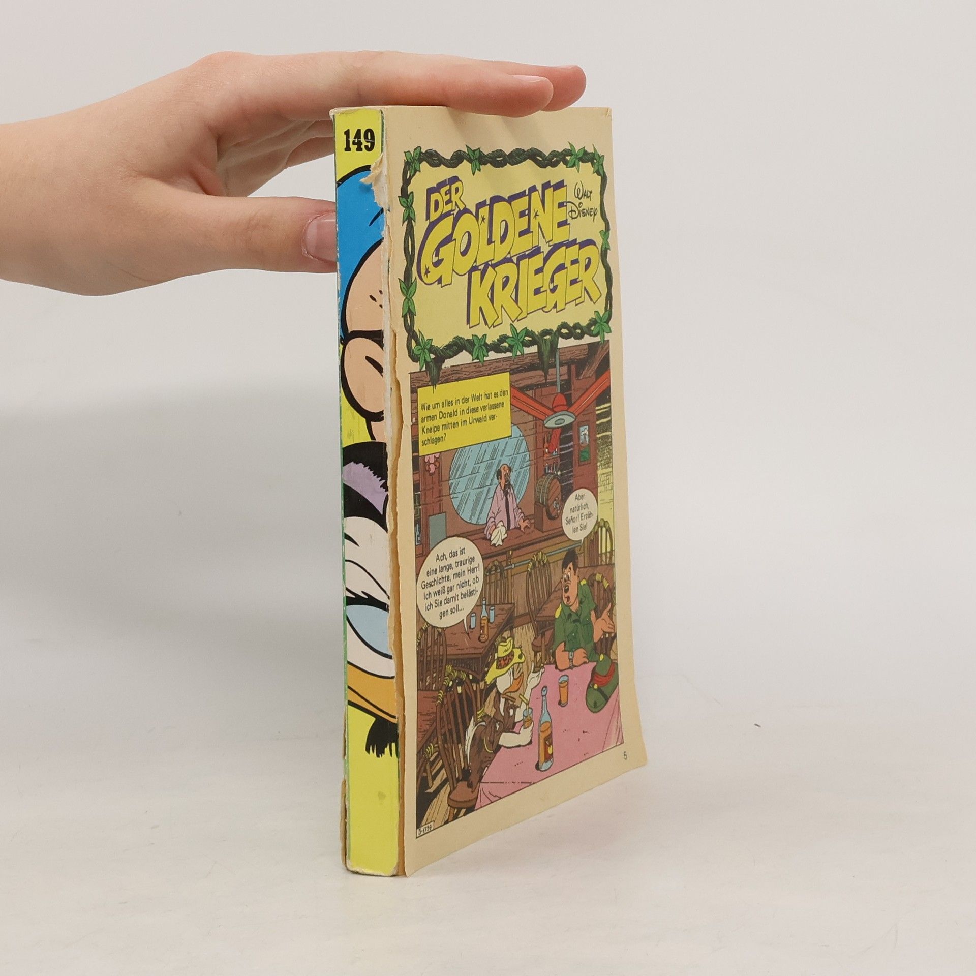 Walt Disney Lustiges Taschenbuch 149. Der goldene Krieger