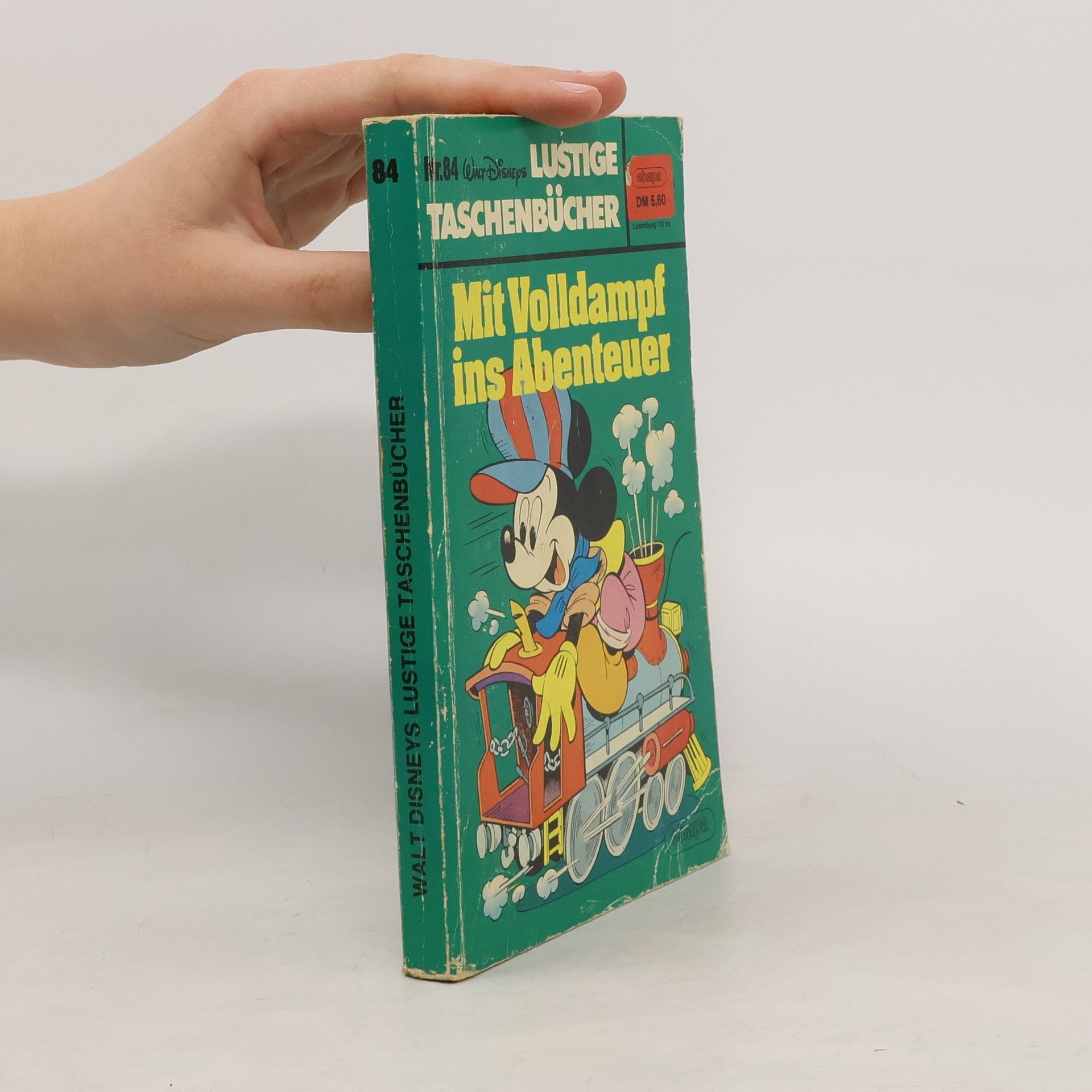 Walt Disney Lustiges Taschenbuch 84. Mit Volldampf ins Abenteuer