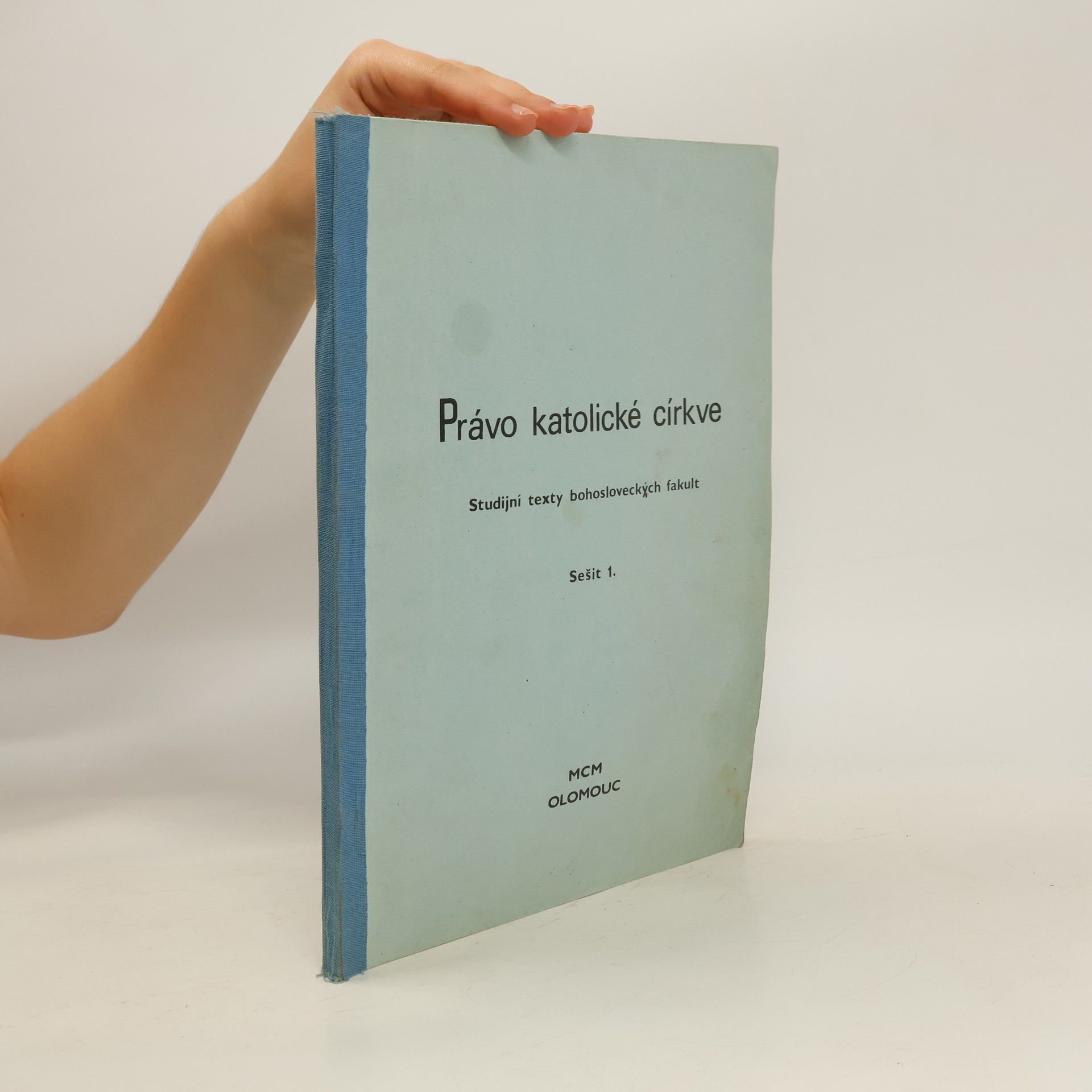 Autorenkollektiv Právo katolické církve  sešit 1.