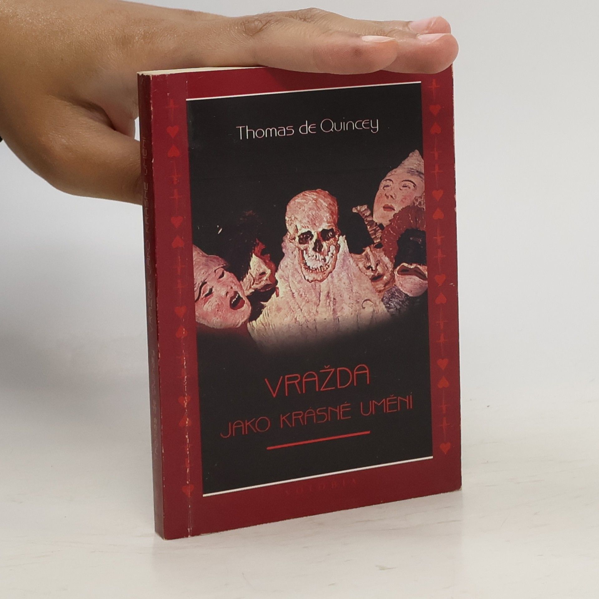 Quincey Thomas de Vražda jako krásné umění