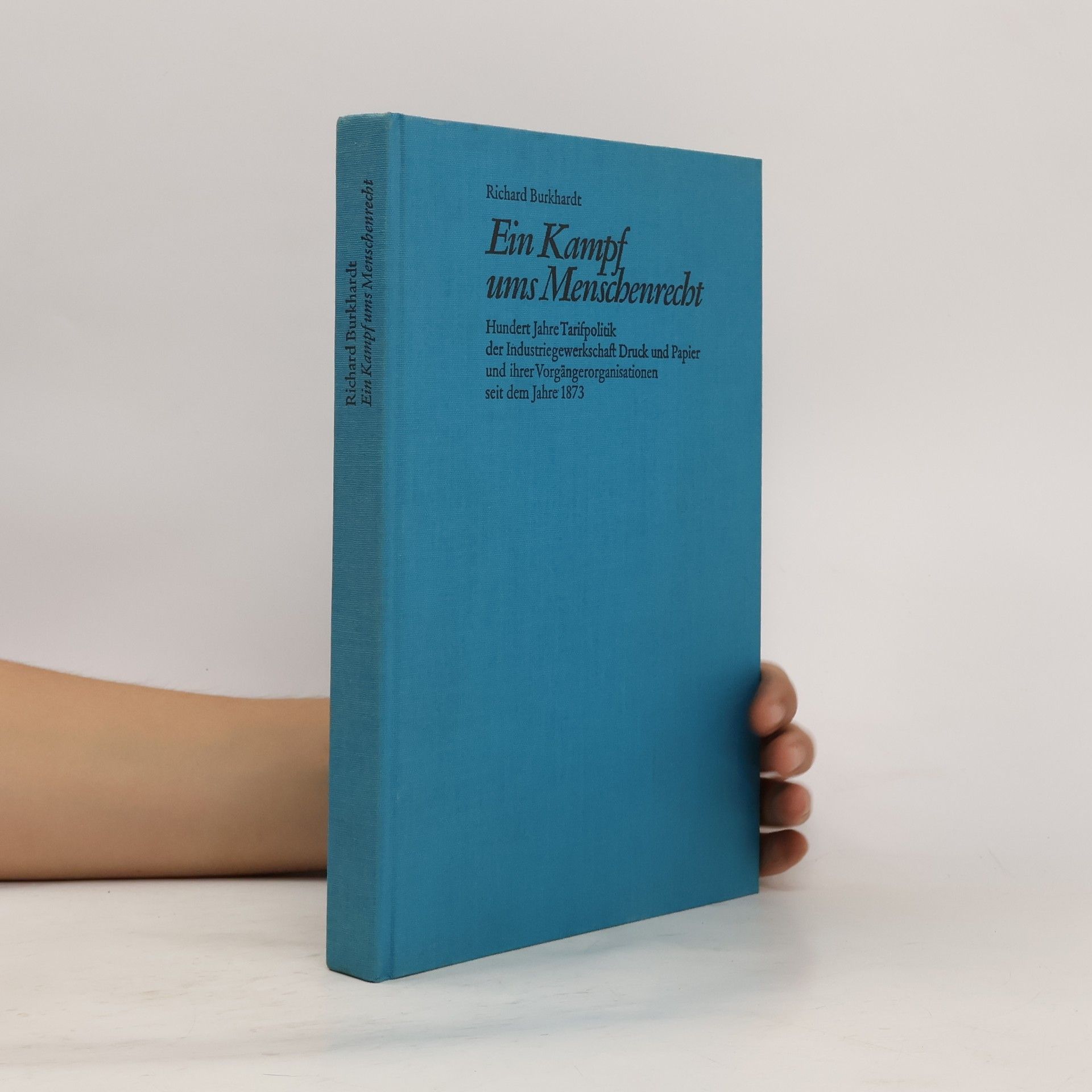 Richard Burkhardt Ein Kampf ums Menschenrecht